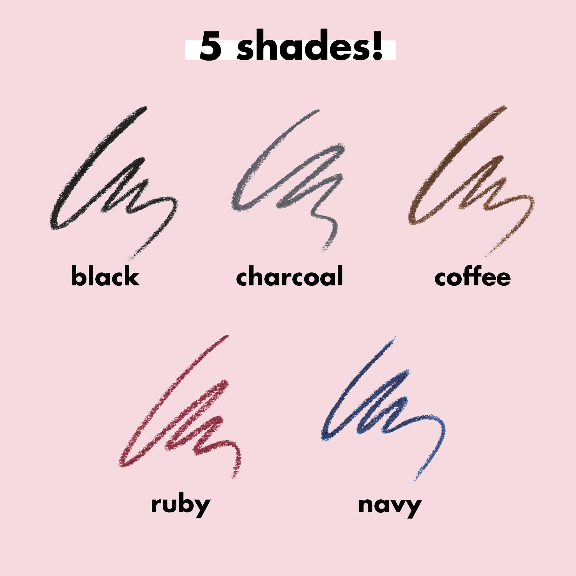 e.l.f. No Budge Retractable Eyeliner, Creamy, Ultra-Pigmented & Waterproof, Creates Bold & Defined Lines, Vegan & Cruelty-Free, Black - Image 5