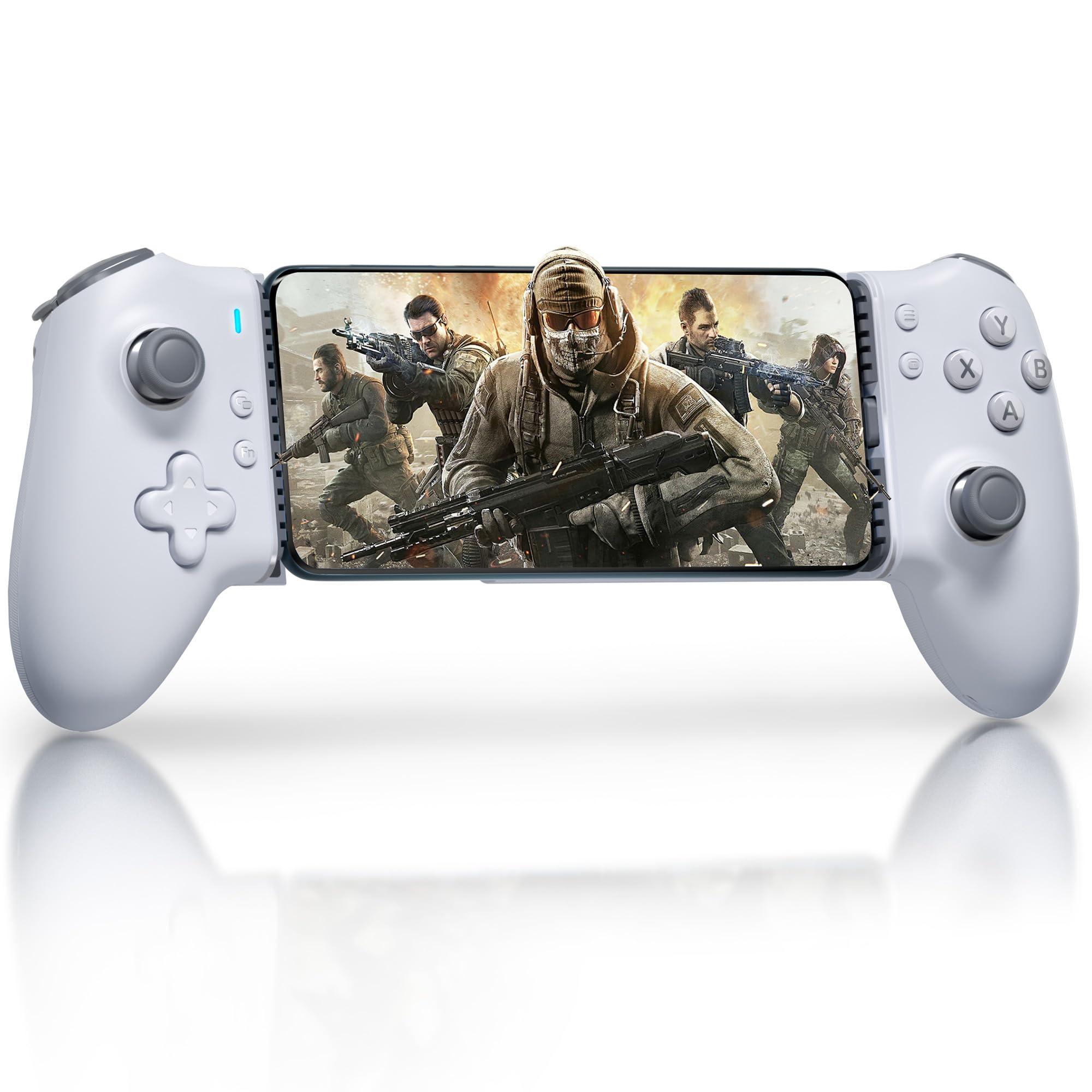EasySMX M15 Mobile Gaming Controller for Android/iPhone 15 Series,Android Controller with Hall Trigger/Joysticks for Play Minecraft,COD