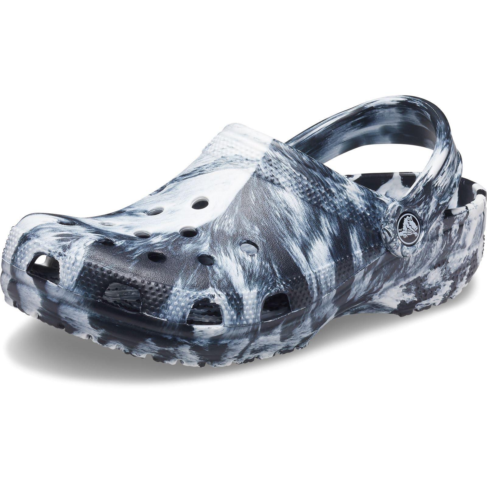 Crocs Unisex Classic Marbled Tie-Dye Clog