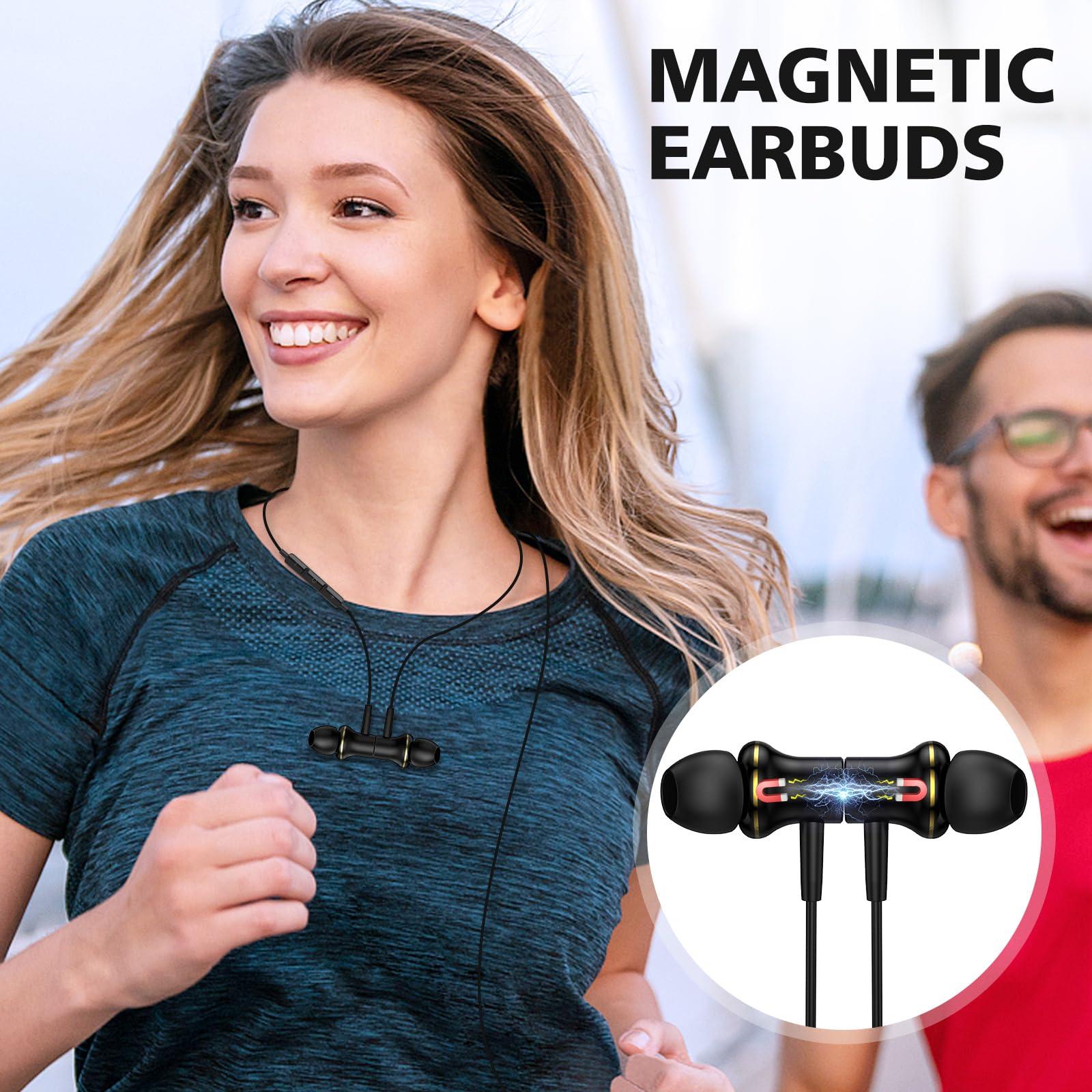 USB C Headphones for iPhone 16 15 Pro Max Plus iPad, Type C Earphones Noise Isolating with Mic Stereo Magnetic Cord Wired Earbud for Samsung S25 Ultra S24+ S23 Fe A35 Flip 6 Pixel 9 8 7, Black Gold - Image 6