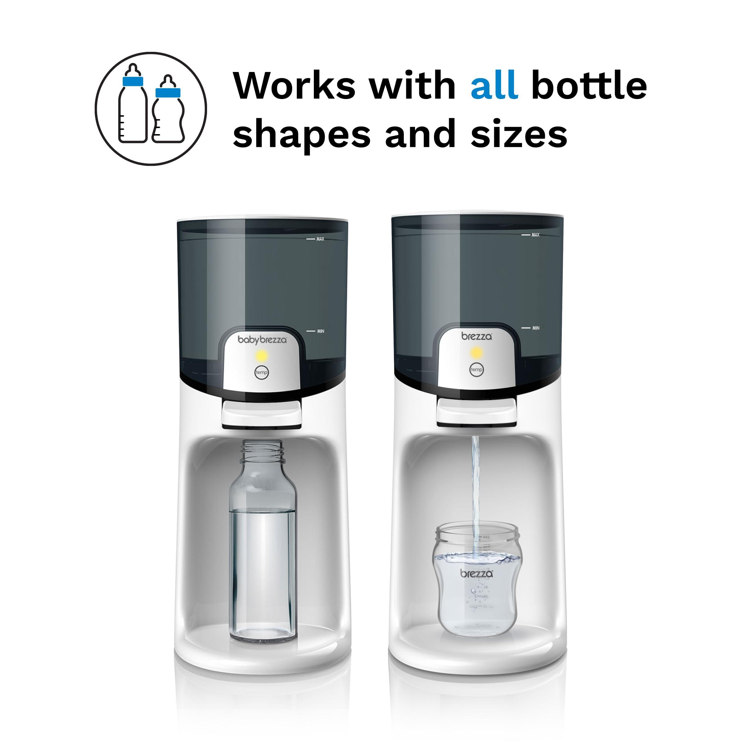 Baby Brezza Instant Baby Bottle Warmer - Fast Water Warmer Instantly Dispenses 24/7 in 3 Temperatures, White - Image 5