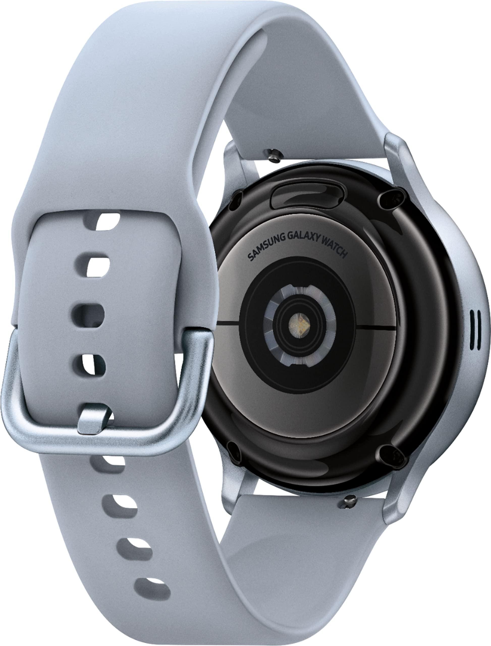 Samsung Galaxy Watch Active 2 (40mm, GPS, Bluetooth) Smart Watch with Advanced Health Monitoring, Fitness Tracking, and Long Lasting Battery, Silver, SM-R830NZSCXAR (Renewed) - Image 3