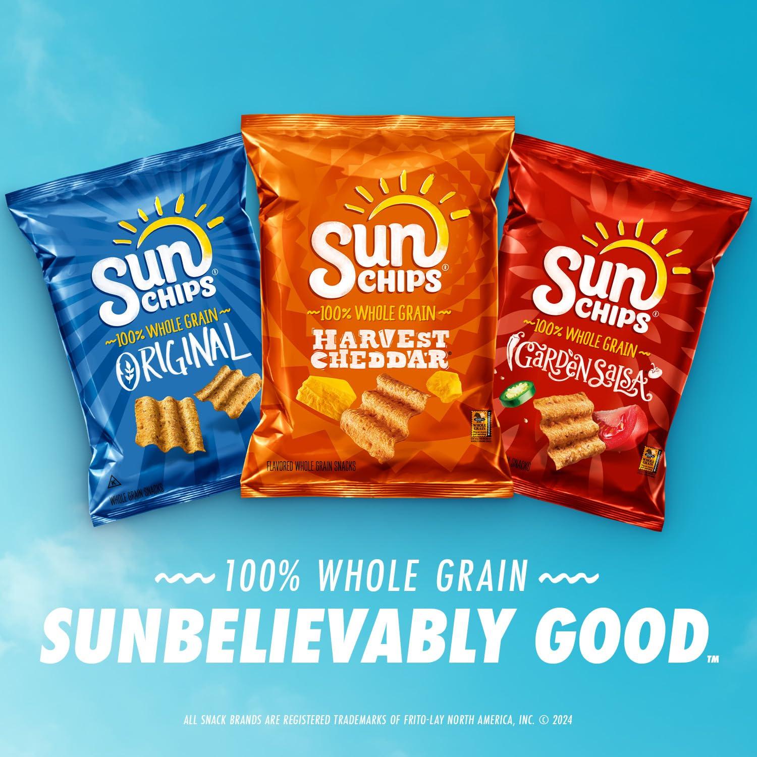 SunChips Multigrain Snacks, Garden Salsa, 1 Ounce (Pack of 104) - Image 6