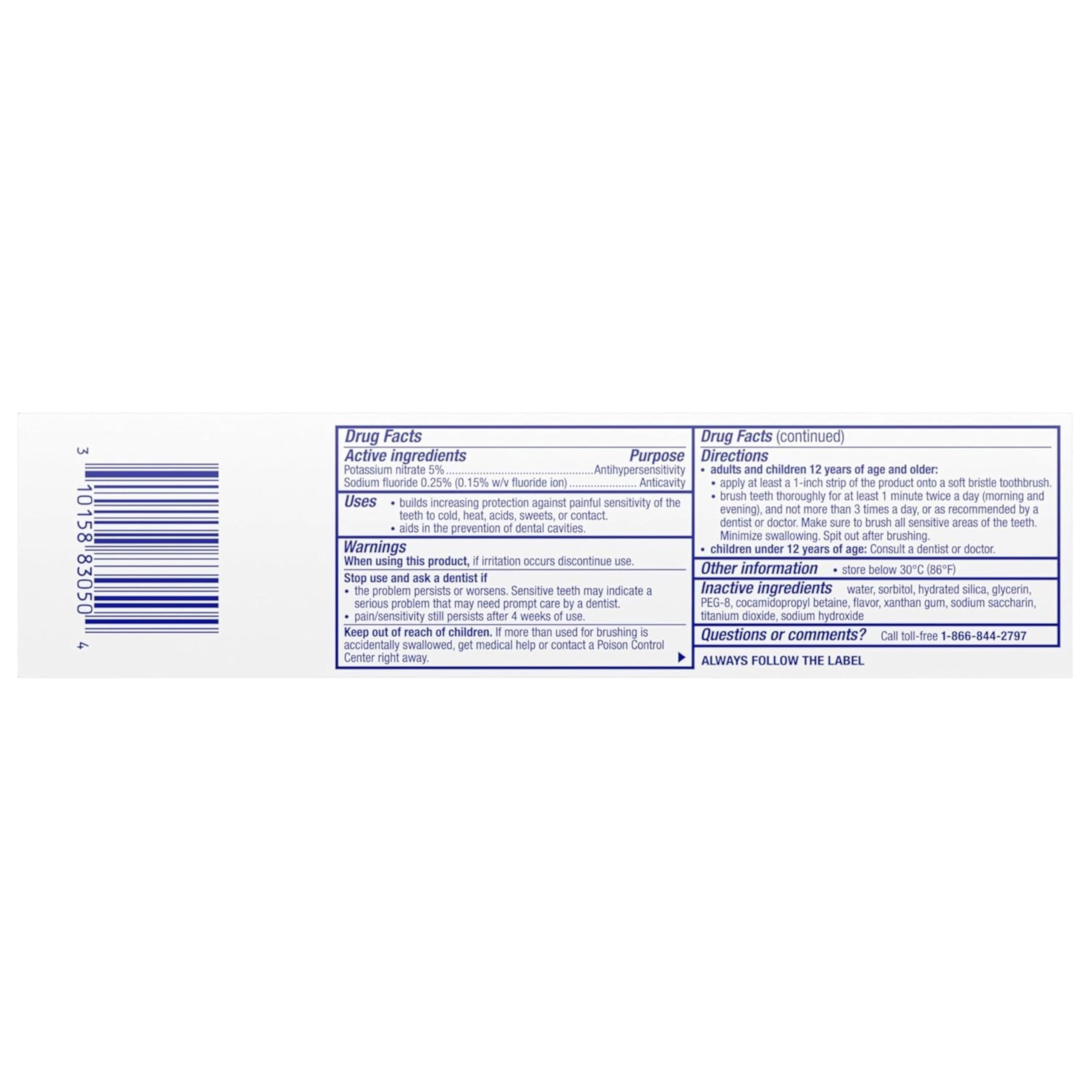 Sensodyne Pronamel Daily Protection Enamel Toothpaste for Sensitive Teeth, Mint Essence - 4 oz (Pack of 3) - Image 8