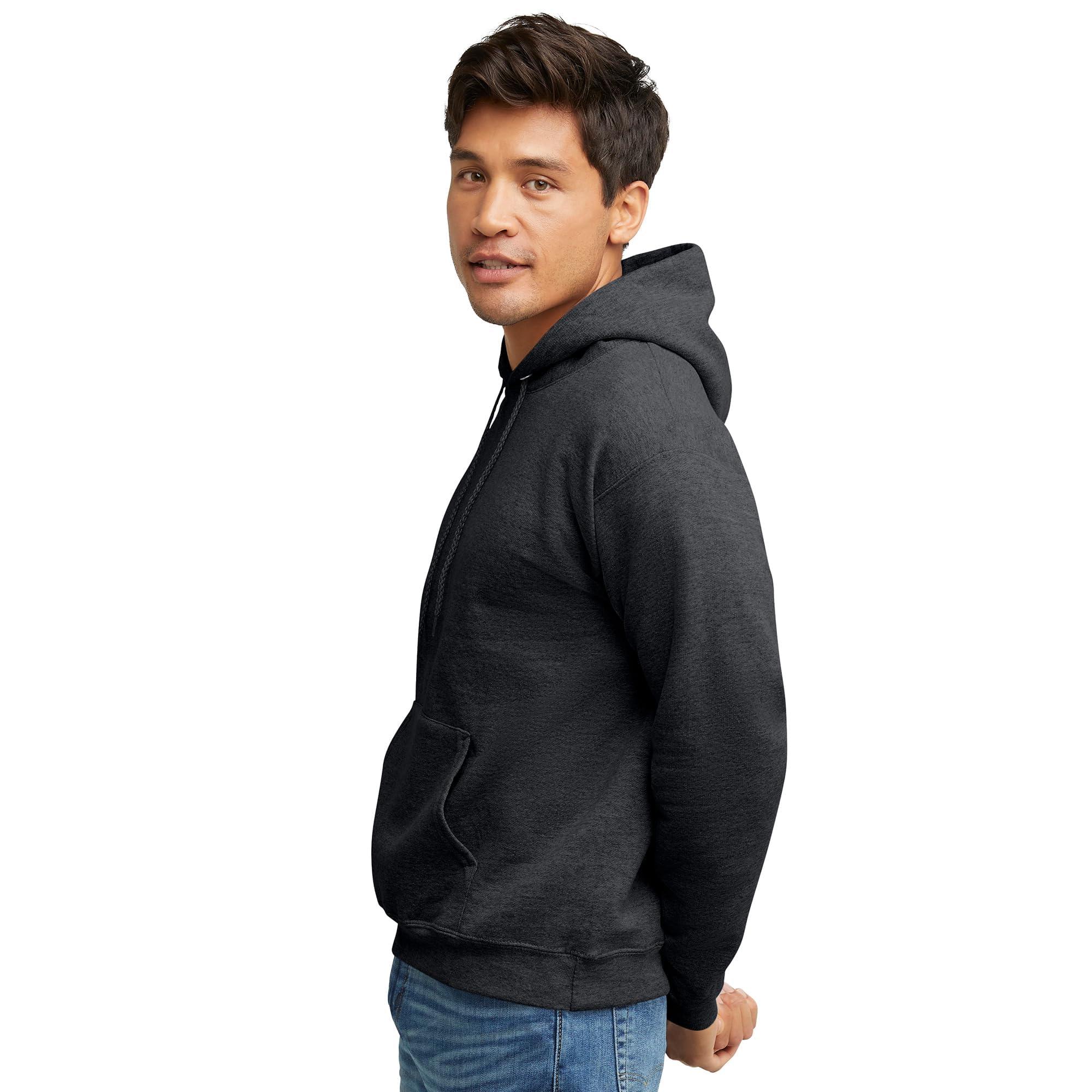 Hanes Men's EcoSmart Fleece Hoodie Sweatshirt - Image 4
