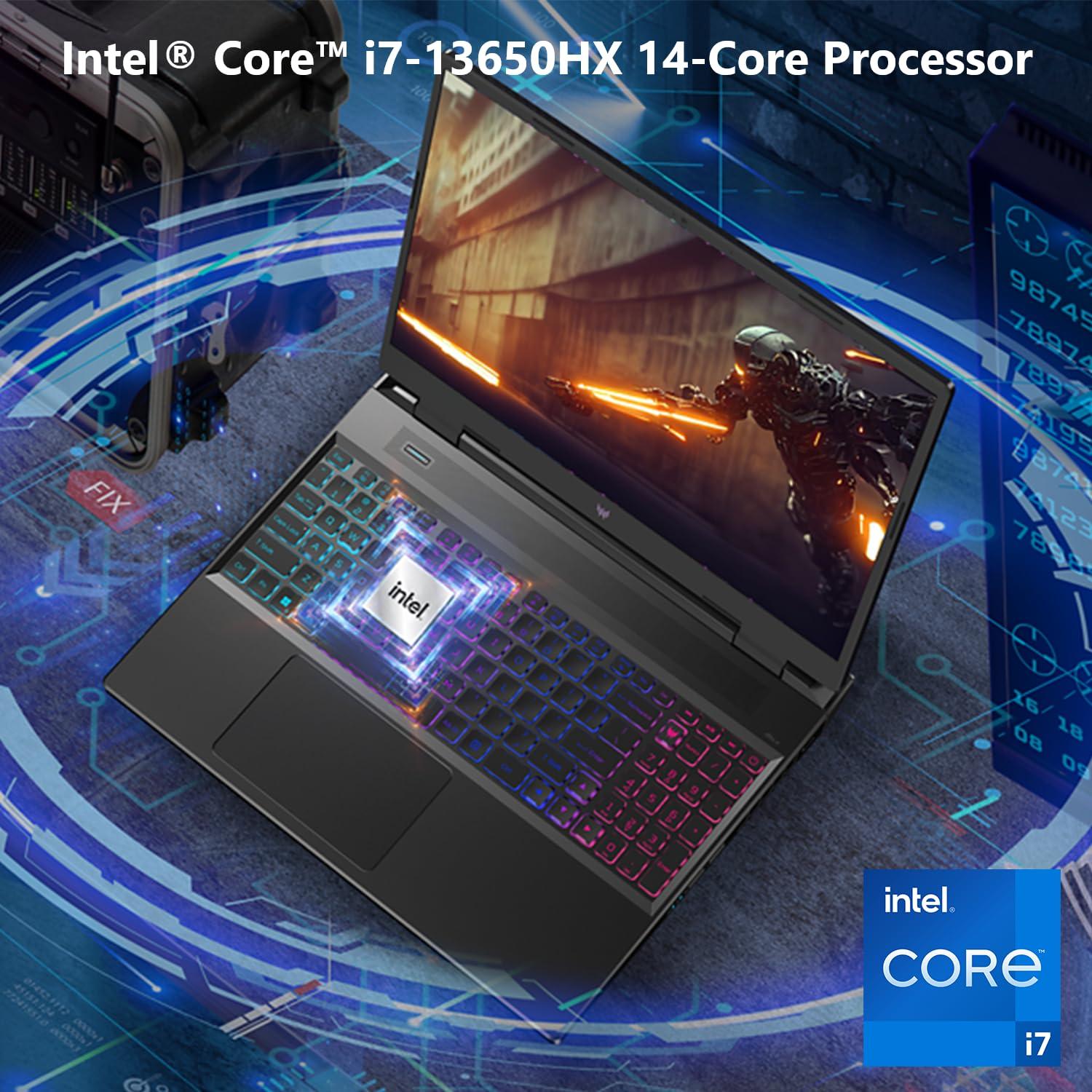 Acer Predator Helios Neo 16 Gaming Laptop | Intel Core i7-13650HX | NVIDIA GeForce RTX 4060 | 16" WUXGA 1920 x 1200 165Hz G-SYNC Display | 16GB DDR5 | 512GB Gen 4 SSD | Killer Wi-Fi 6E | PHN16-71-76H5 - Image 2