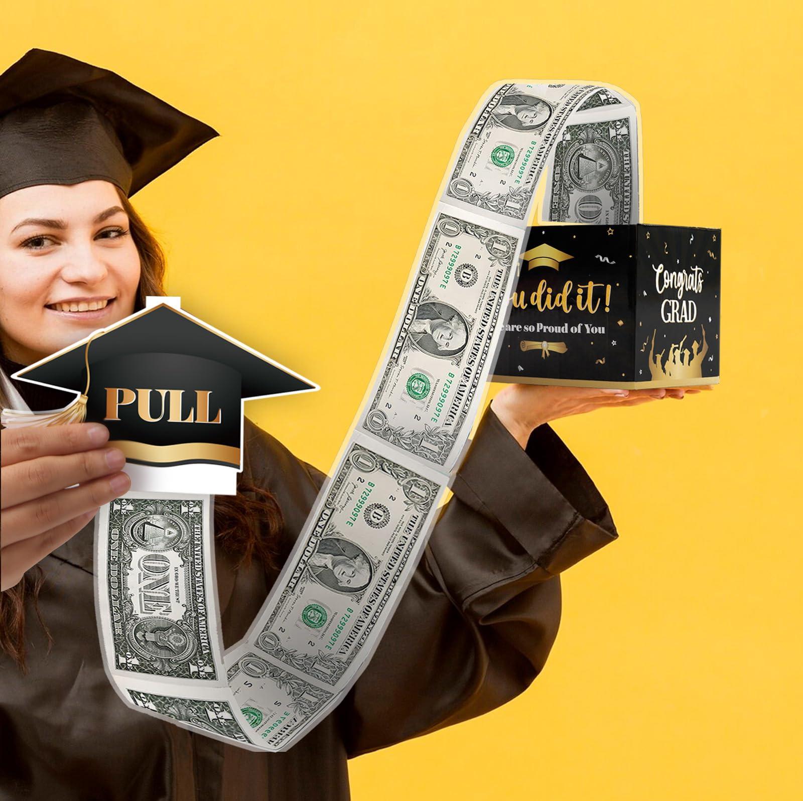 Graduation Money Box for Cash Gift Graduation Gifts for Him Her College High School Congrats Grad Surprise Money Holder - Image 4