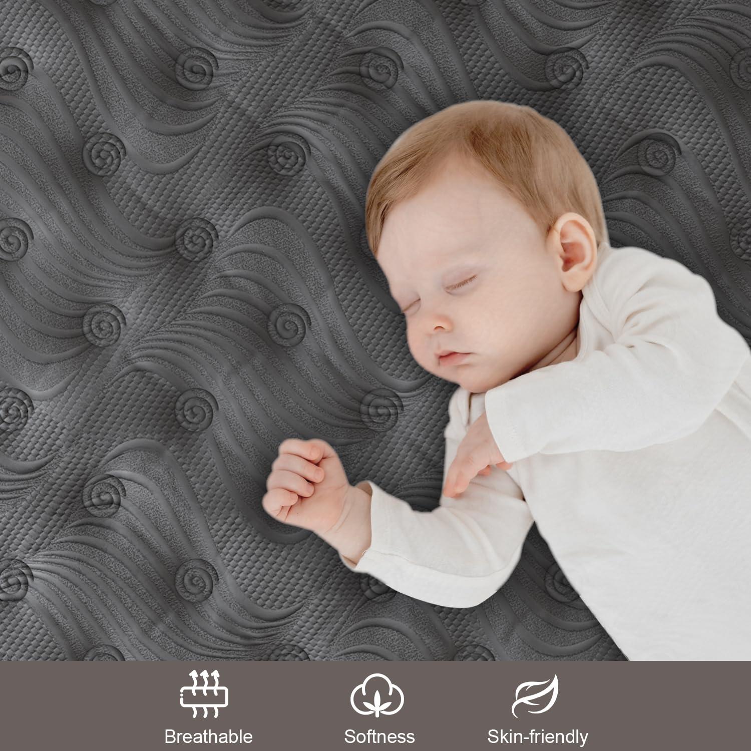Duchessz King Mattress, 14 Inch Hybrid Mattresses Black with Gel Memory Foam and Individually Pocket Innerspring Euro Top Medium Firm for Motion Isolation, Edge Support, 100 Night Trial - Image 6