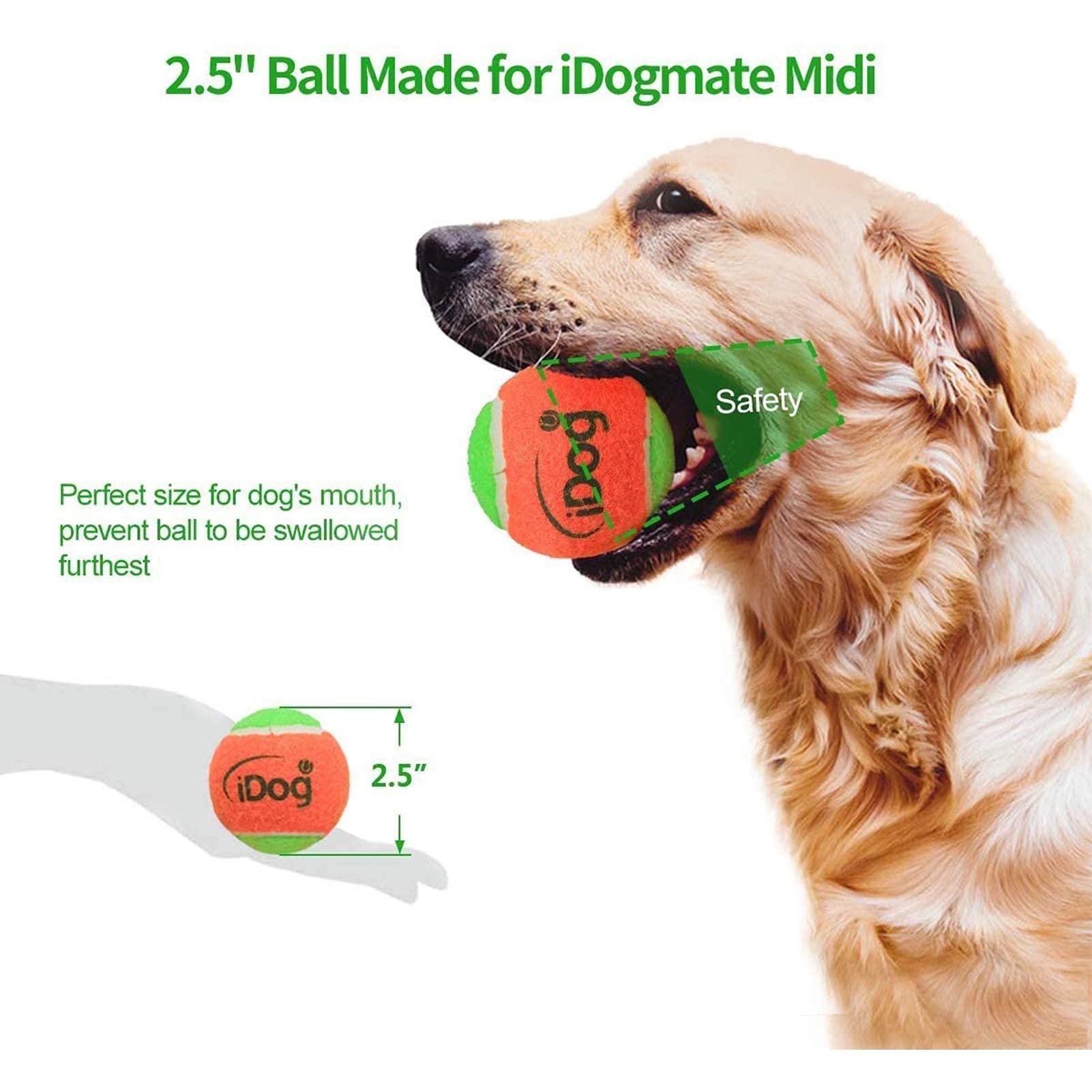 IDOGMATE Automatic Big Dog Ball Launcher - Rechargeable Tennis Ball Thrower for Big/Medium-Sized Dogs - LCD Remote Control - 3 Balls (2.5 inches) - Indoor/Outdoor Toy - Image 6