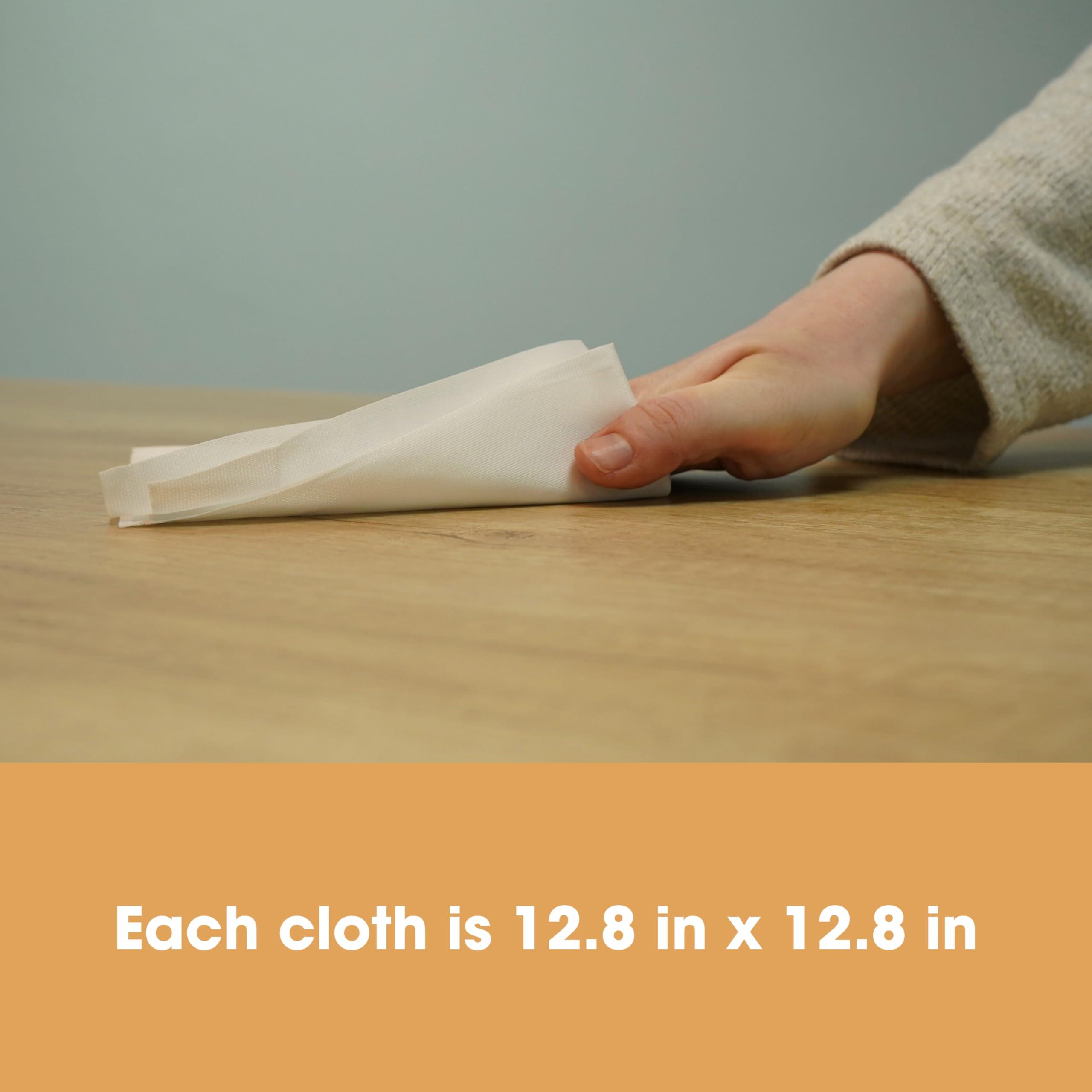 Furniture Clinic Lint Free Cotton Cloths | Eco-Friendly and Reusable Multi-Purpose Application Rags | for Furniture, Home, Office, Oiling and Waxing | Hypoallergenic | Quick-Drying | 3 Pack - Image 7