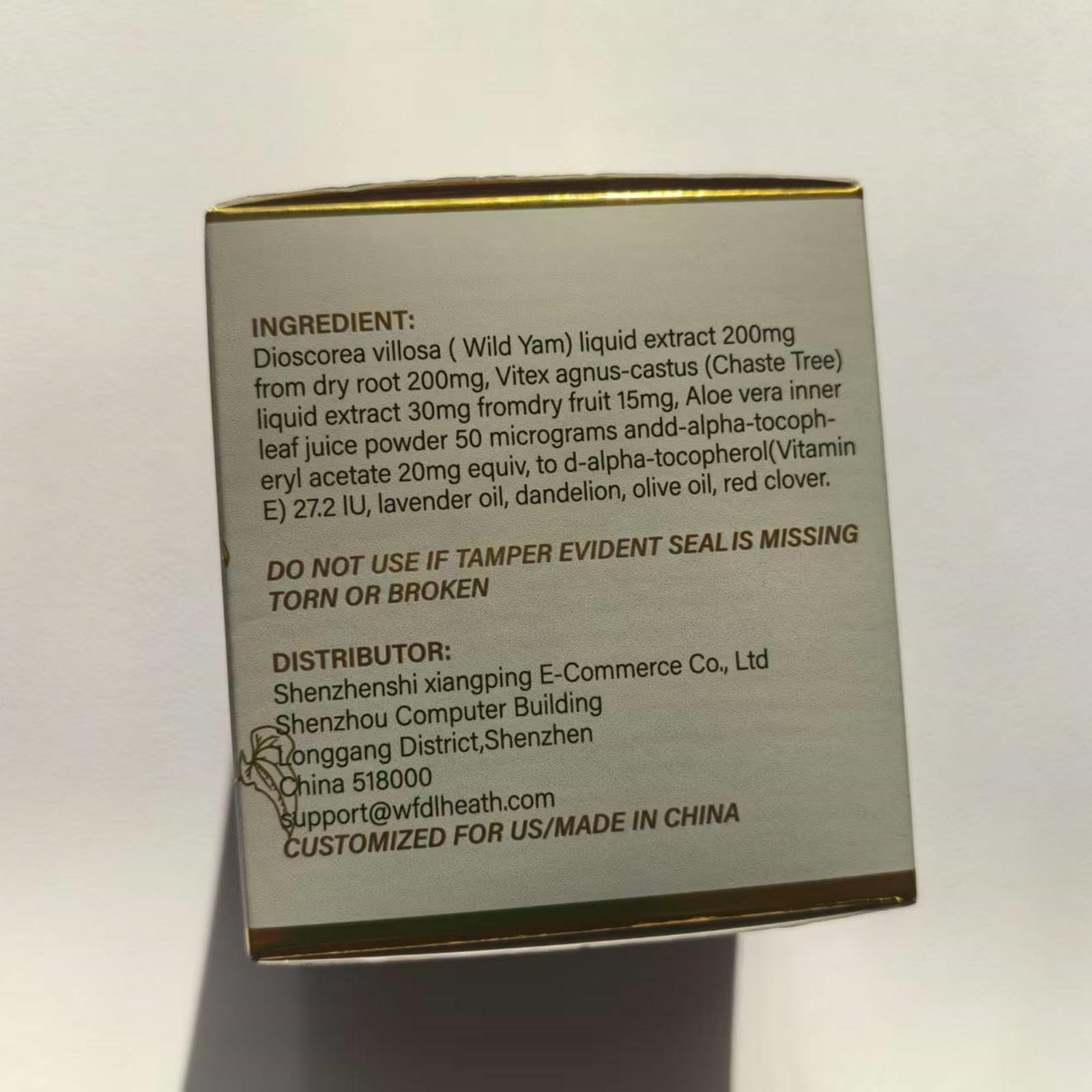 Organic Wild Yam Cream with Red Clover, Moisturizing Cream for Women, Includes Applicator (2.3 Ounce) - Image 9