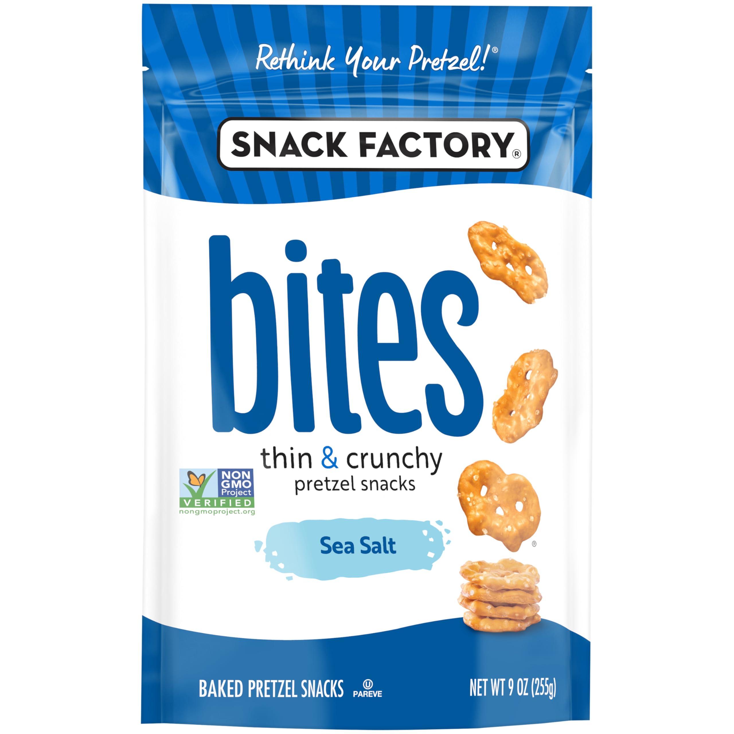 Snack Factory Sea Salt Bites, 9 Oz Bag - Image 5
