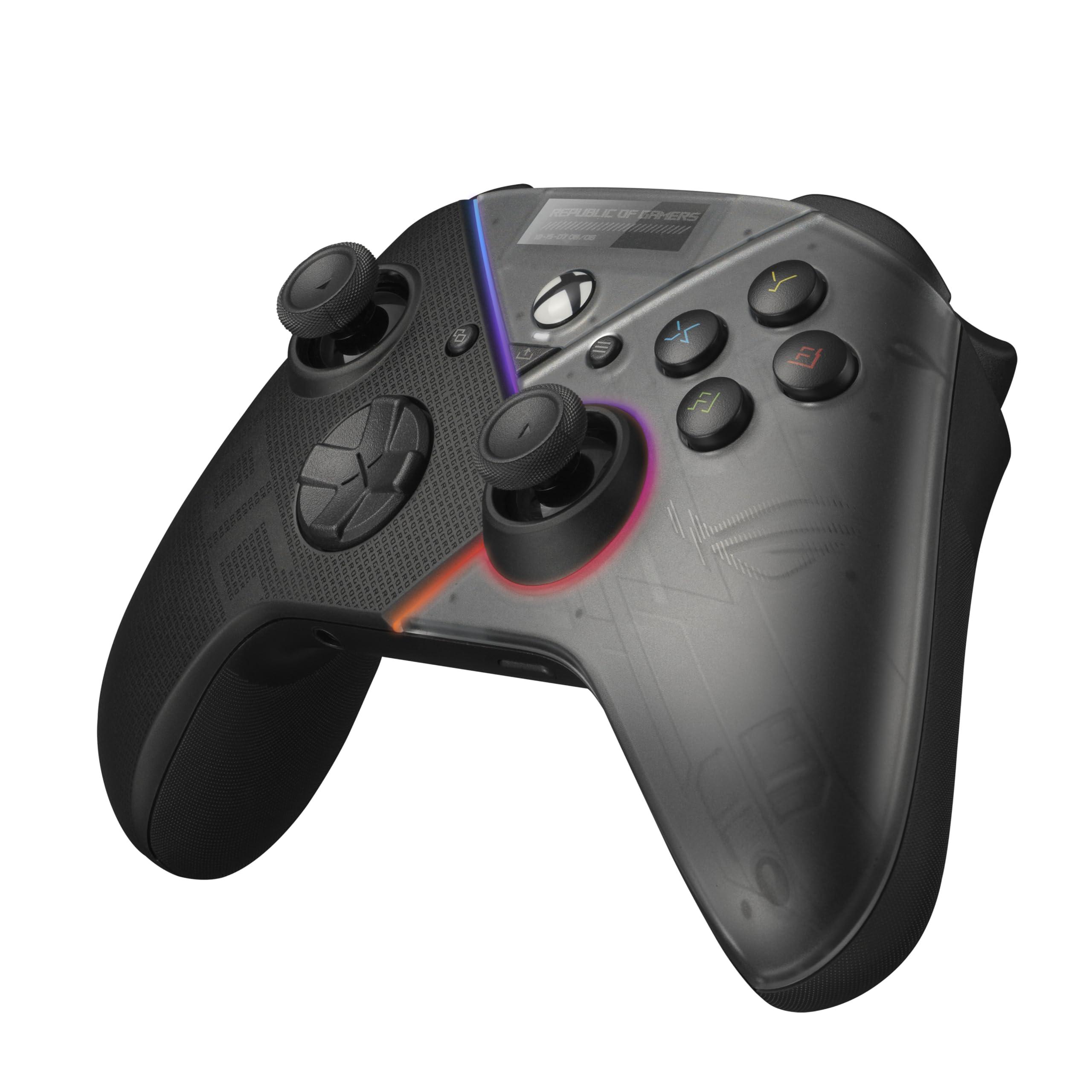 ASUS ROG Raikiri officially licensed Xbox controller, remappable buttons & triggers, 2 rear buttons, step & linear triggers, adjustable joystick sensitivity, 3.5mm jack with ESS DAC, for PC and Xbox - Image 9