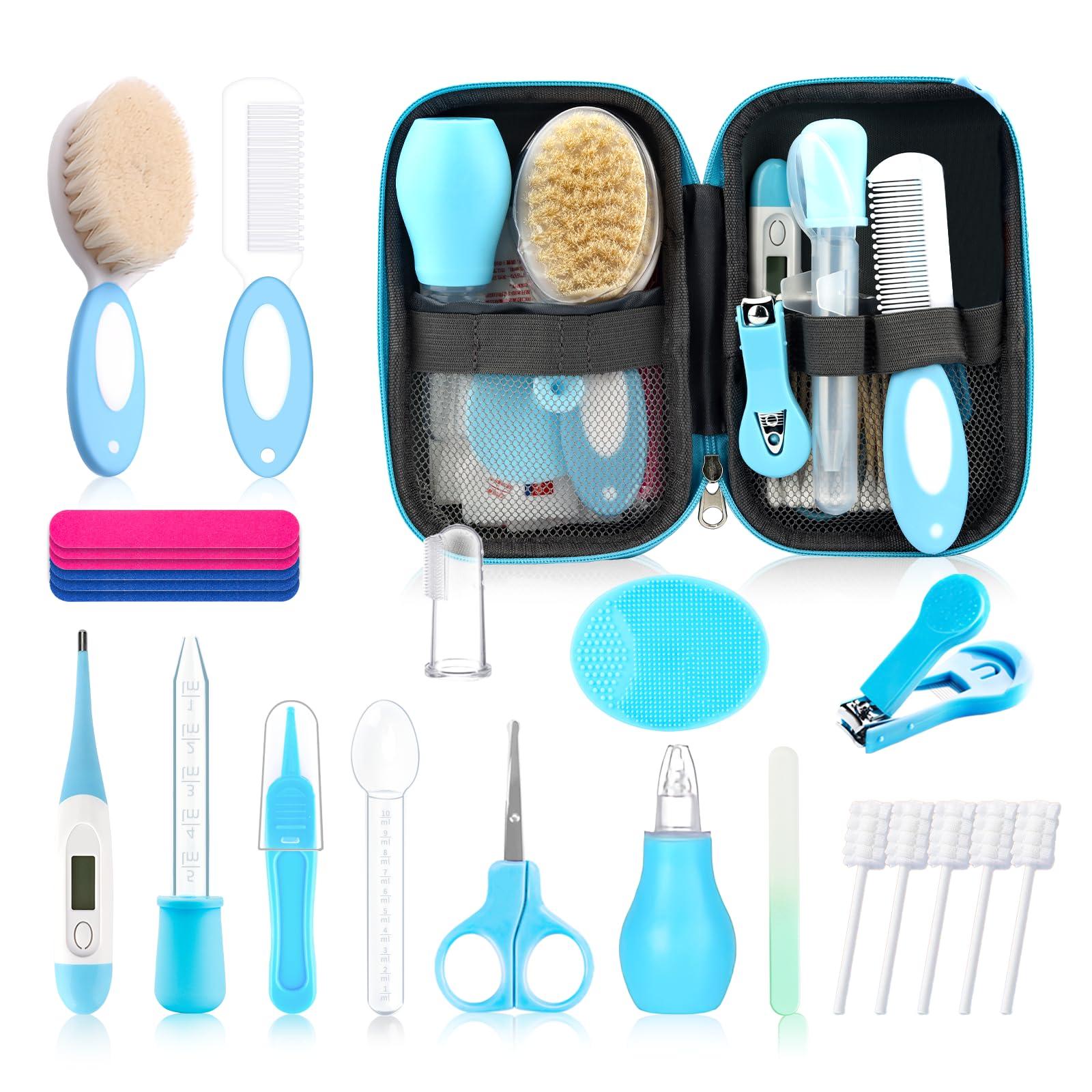 Baby Healthcare and Grooming Kit for Newborn Kids, 24PCS Upgraded Safety Baby Care Kit, Newborn Nursery Health Care Set, Baby Care Products - Image 8