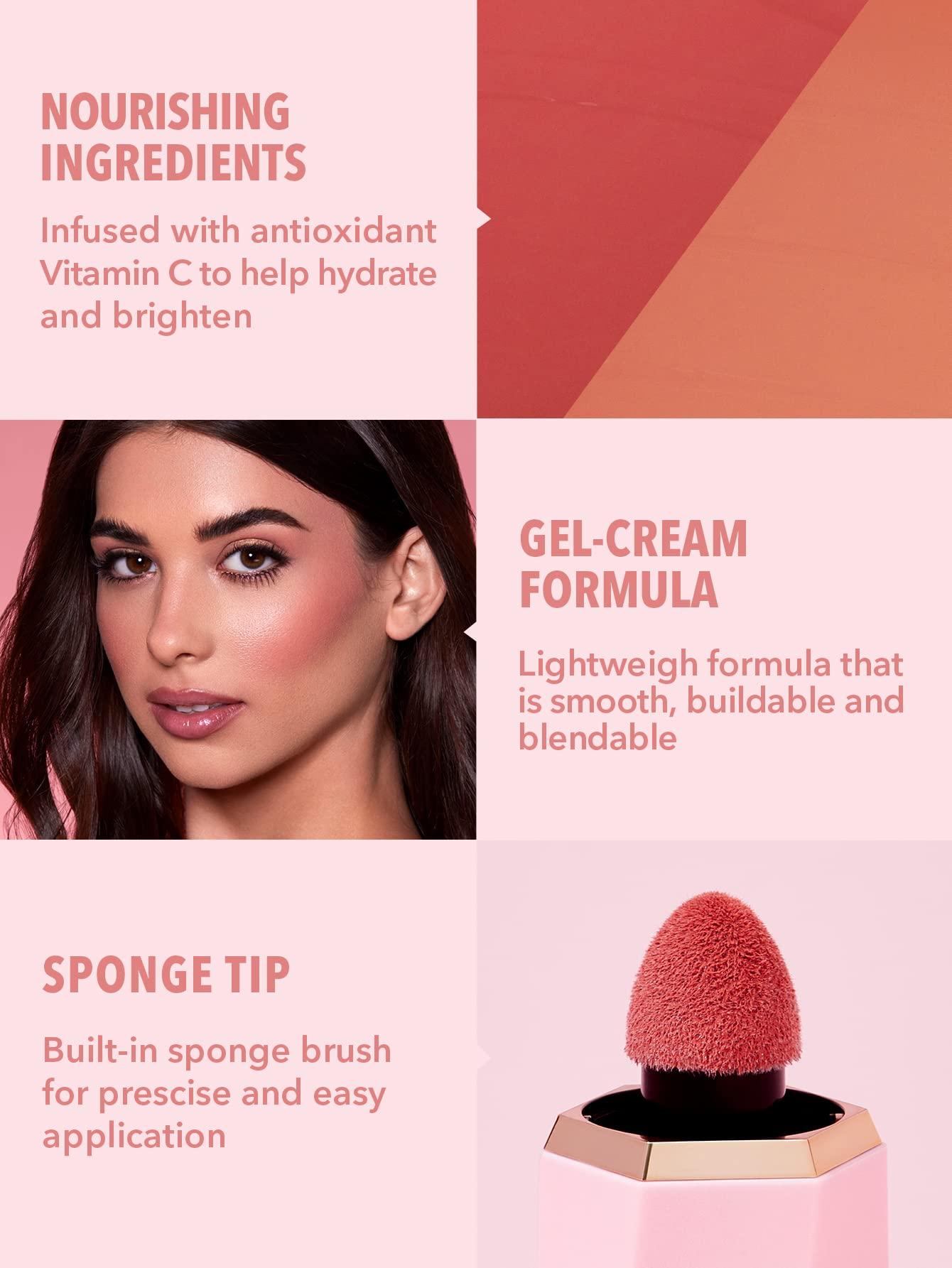 SHEGLAM Color Bloom Liquid Blush Makeup for Cheeks Matte Finish - Love Cake - Image 7