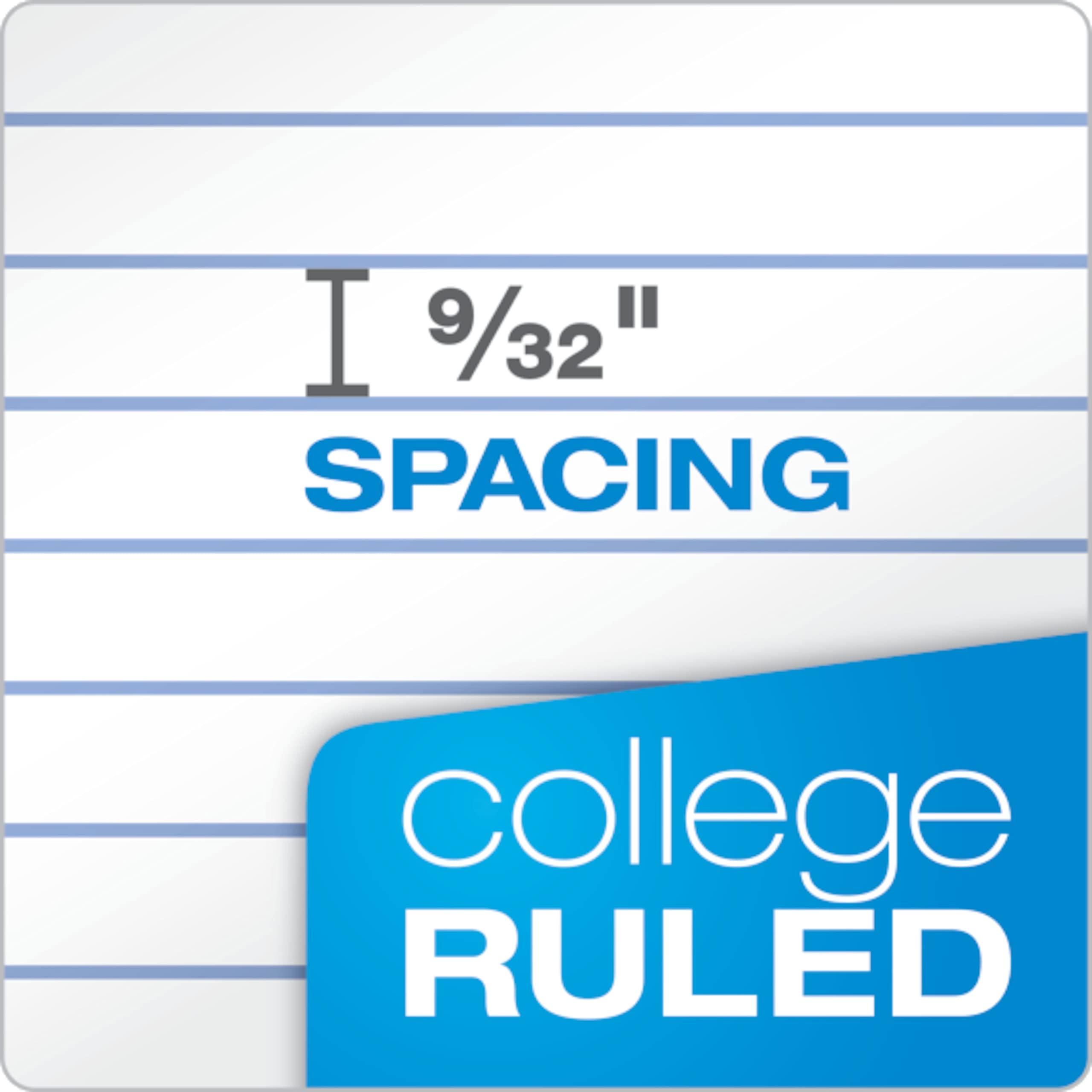 Oxford Spiral Notebook 6 Pack, 1 Subject, College Ruled Paper, 8 x 10-1/2 Inch, Color Assortment Design May Vary (65007) - Image 3