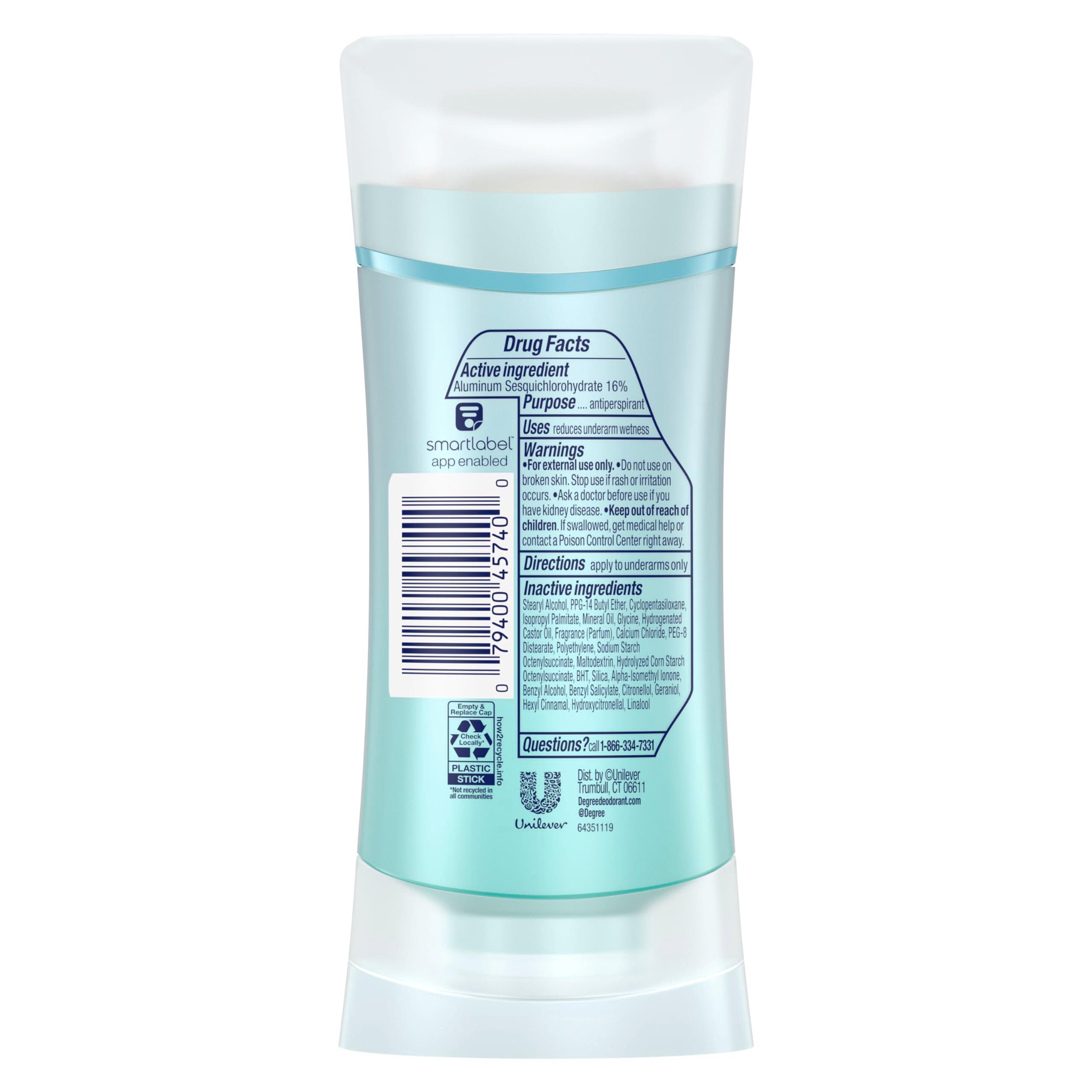Degree Advanced Protection Antiperspirant Deodorant White Flowers & Lychee for 72-Hour Sweat & Odor Control for Women, with Body Heat Activated Technology, 2.6 oz - Image 2