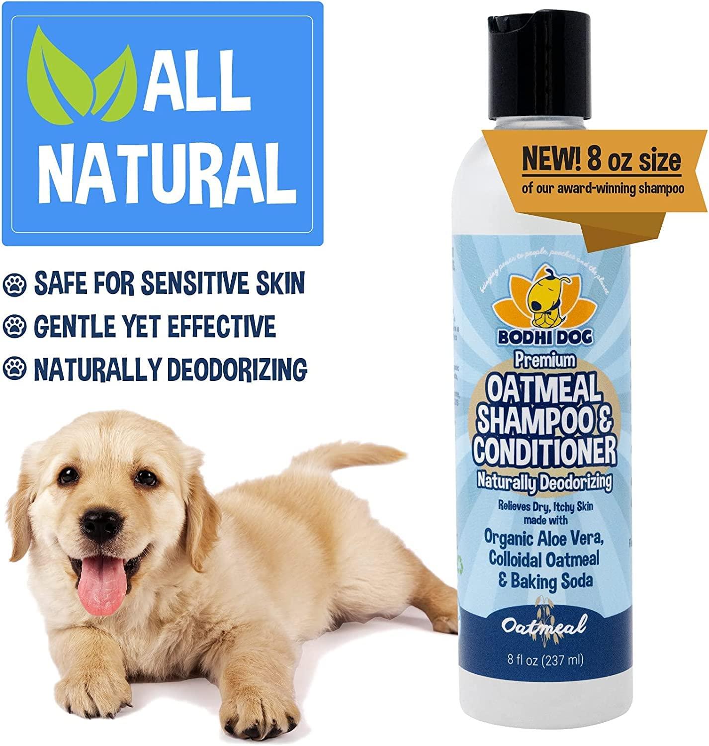 Bodhi Dog Baby Powder Scented Cat & Dog Cologne 4oz + Oatmeal Dog Shampoo & Conditioner for Pet Grooming 8oz | Moisturizing Dog Shampoo for Sensitive Skin | Deodorizing Cat and Dog Grooming Bundle - Image 6