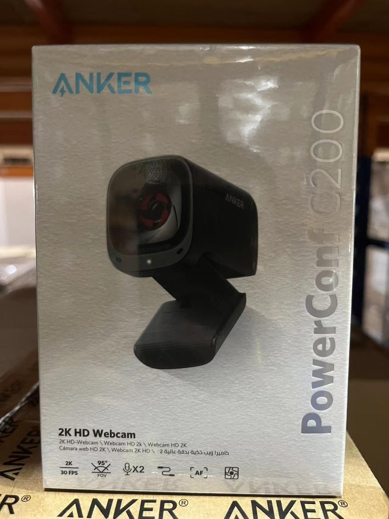 Anker PowerConf C200 2K Webcam for PC, Webcam for Laptop, Computer Camera, with AI-Noise Canceling Microphones, Stereo Mics, Adjustable Field of View, Low-Light Correction, Built-in Privacy Cover - Image 9