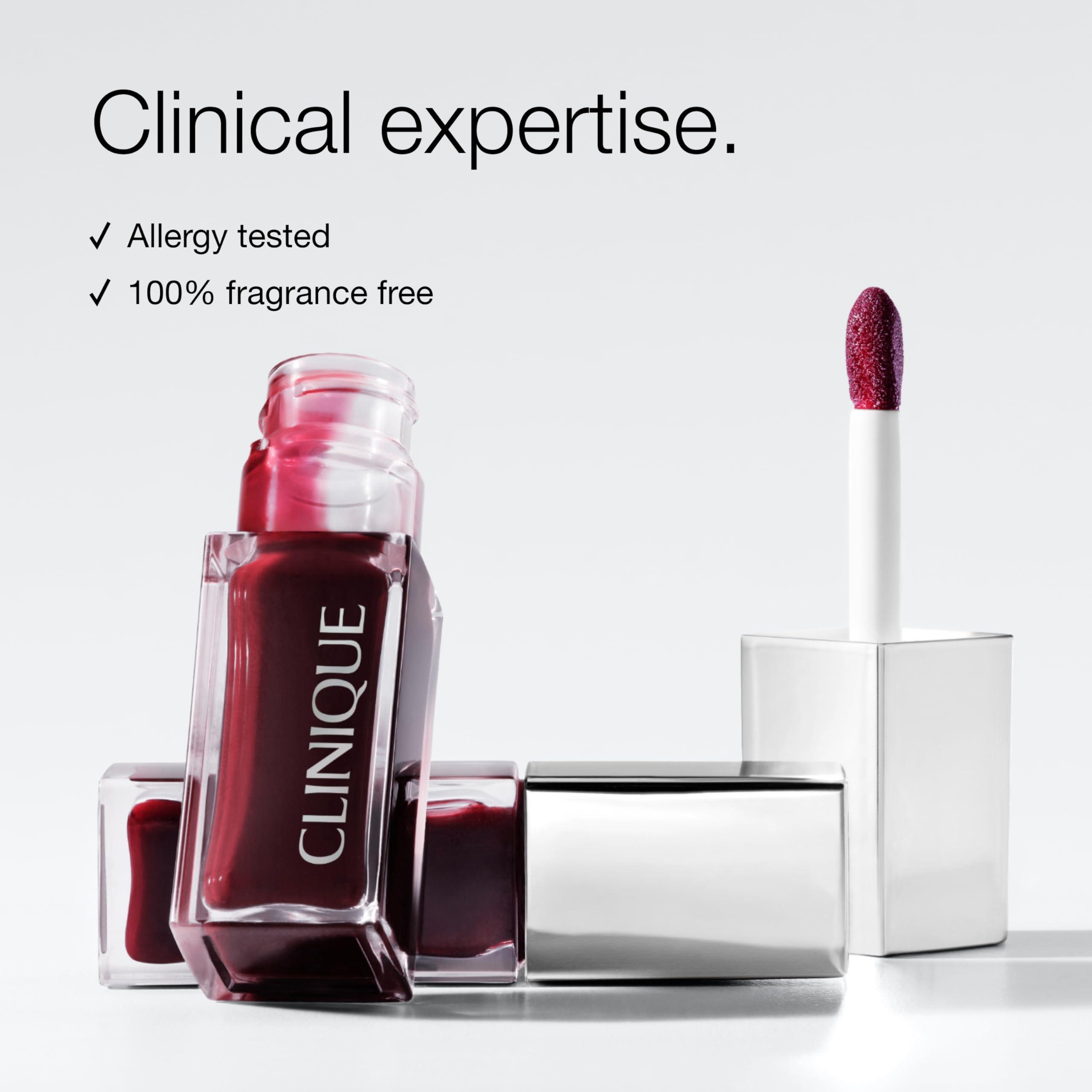 Clinique Pop Lip + Cheek Tinted Oil in Black Honey and Pink Honey | Conditions Lips + Gives Cheeks a Natural, Dewy Flush - Image 4