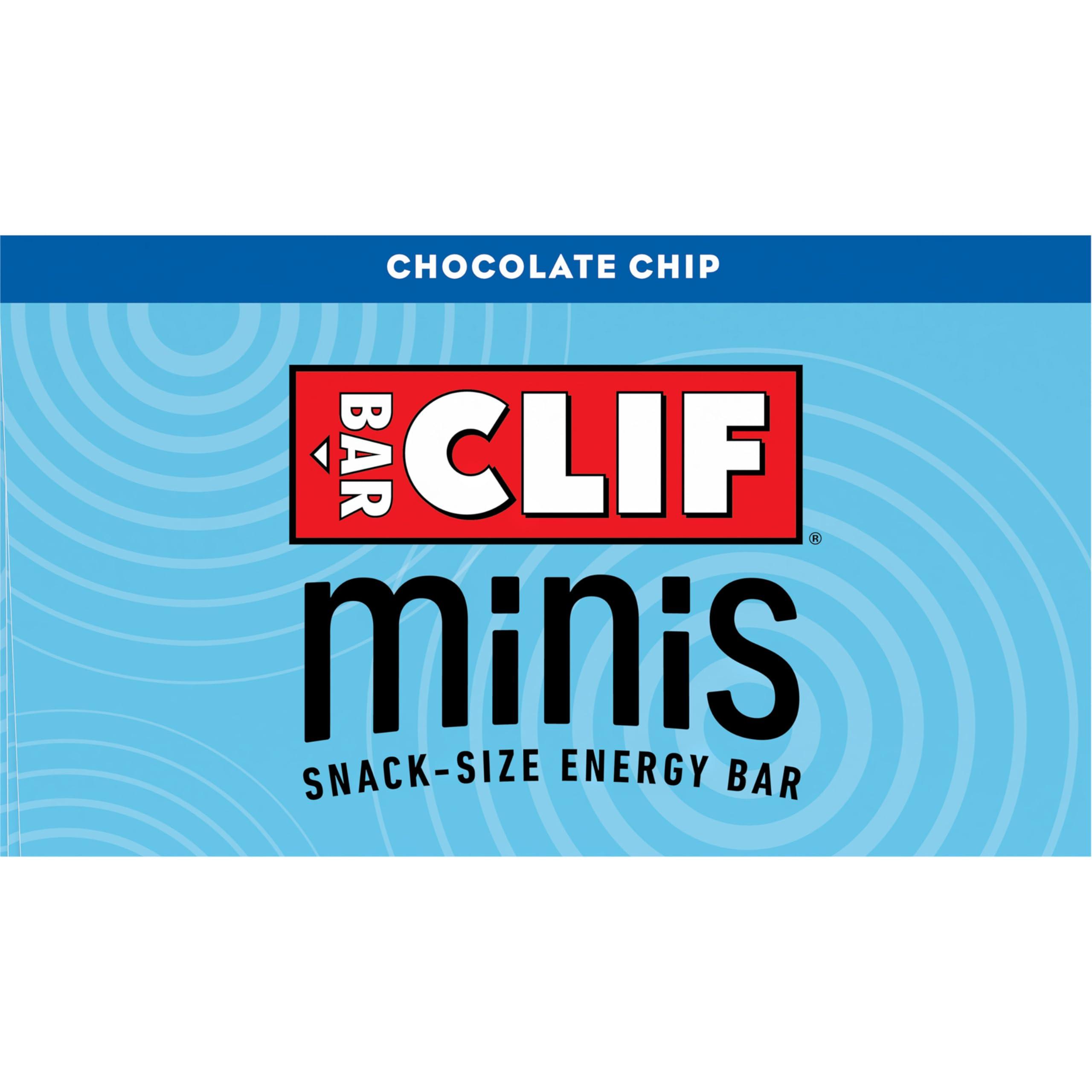 CLIF BAR Minis - Chocolate Chip - Made with Organic Oats - 4g Protein - Non-GMO - Plant Based - Snack-Size Energy Bars - 0.99 oz. (20 Pack) - Image 15