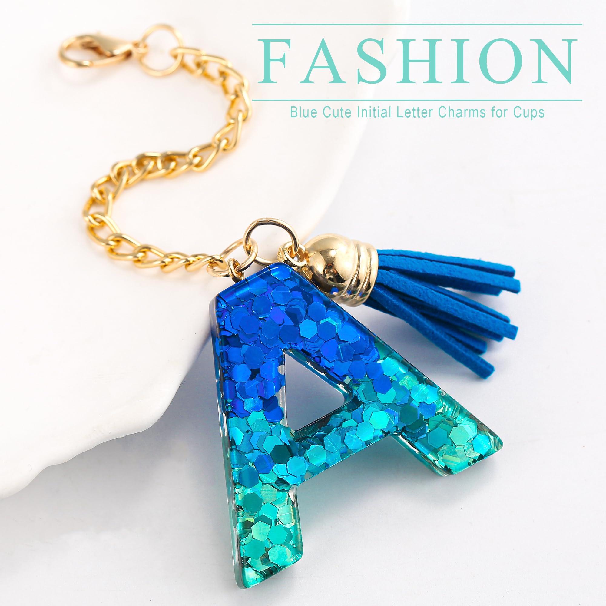 Letter Charm Accessories for Stanley Cup 1 PCS Cute Initial Keychain Handle Charm for Stanley Tumbler for Women - Image 3
