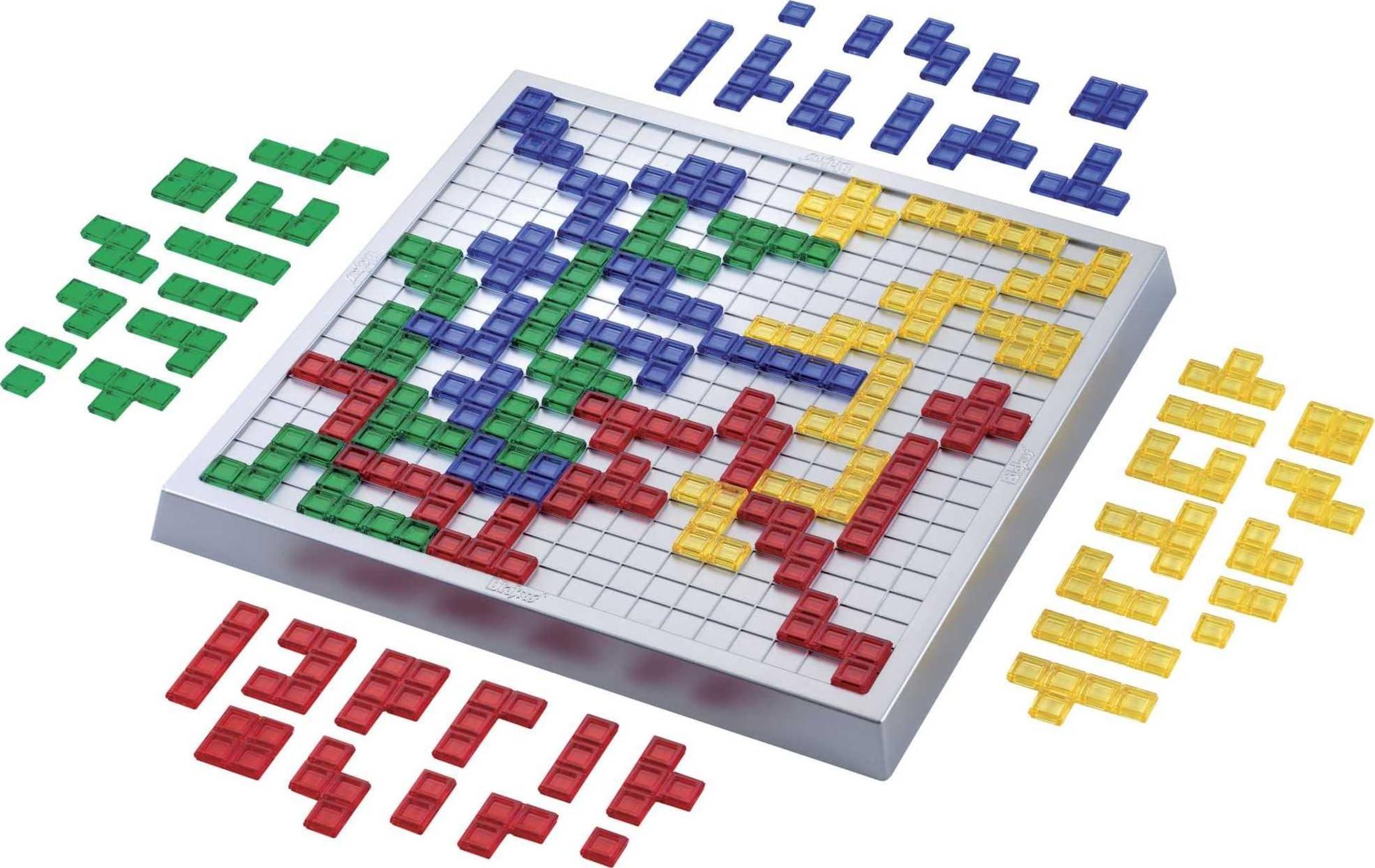 Mattel Games Blokus XL Strategy Board Game, Family Game for Kids & Adults with Colorful Oversized Pieces & Just One Rule (Amazon Exclusive) - Image 2