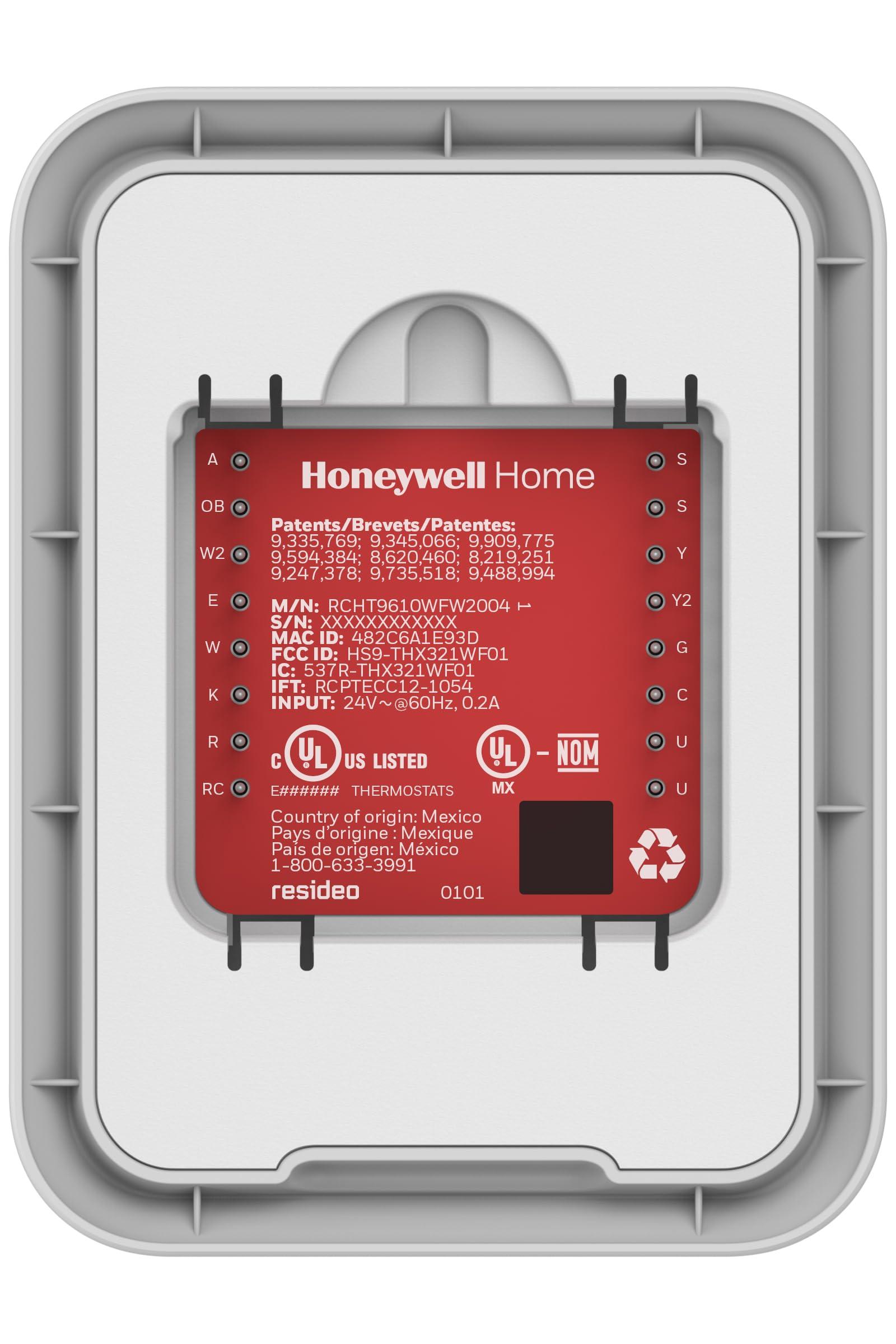 Honeywell Home T9 WIFI Smart Thermostat, Smart Room Sensor Ready, Touchscreen Display, Alexa and Google Assist - Image 6