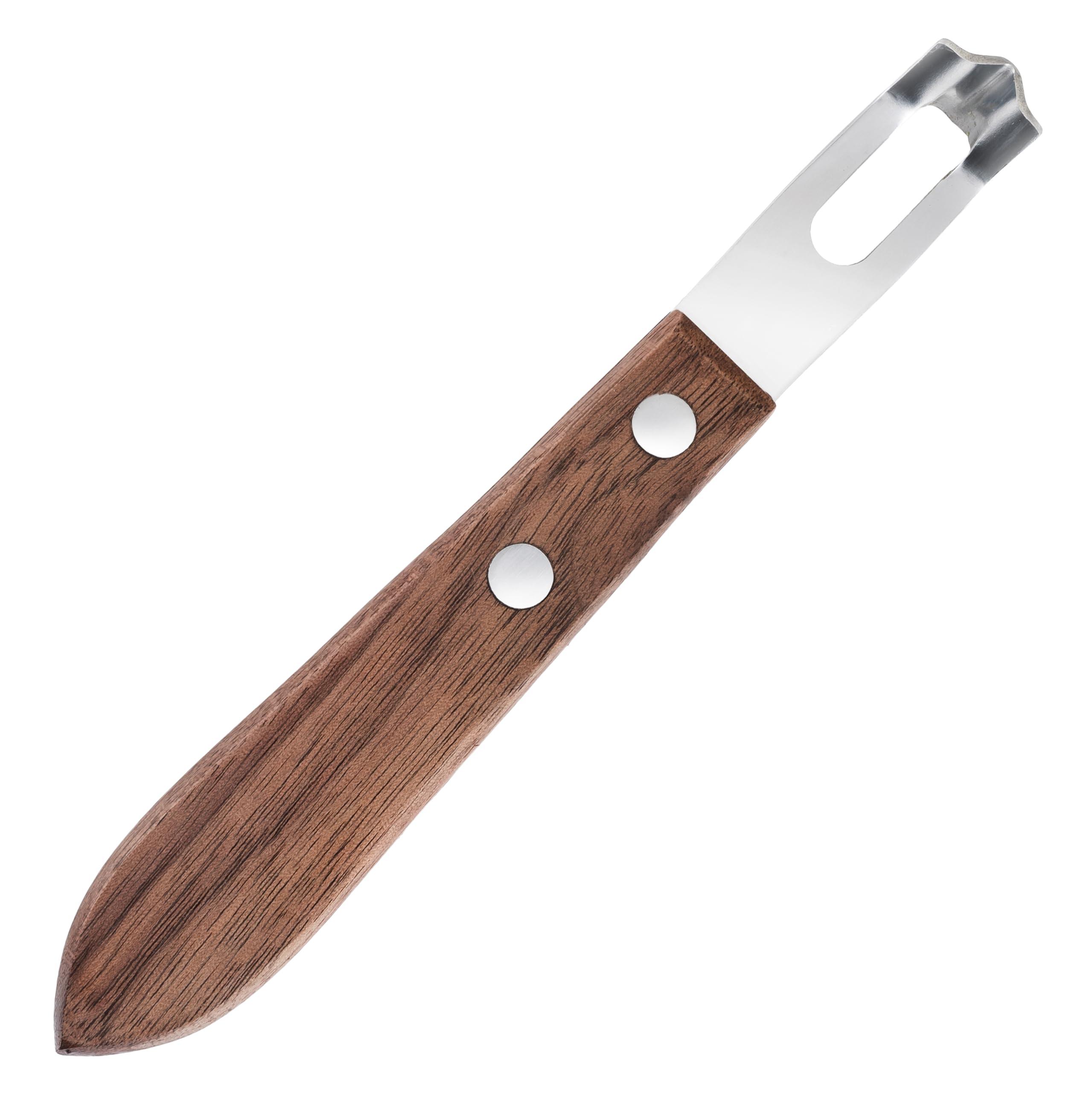 Viski Channel Knife, Citrus Zester and Orange Peeler Tool, Walnut Wood and Stainless Steel Bar Tool for Cocktail Garnishes, Perfect for Home Bars, Craft Cocktails and Bartender Gifts, Set of 1 - Image 8