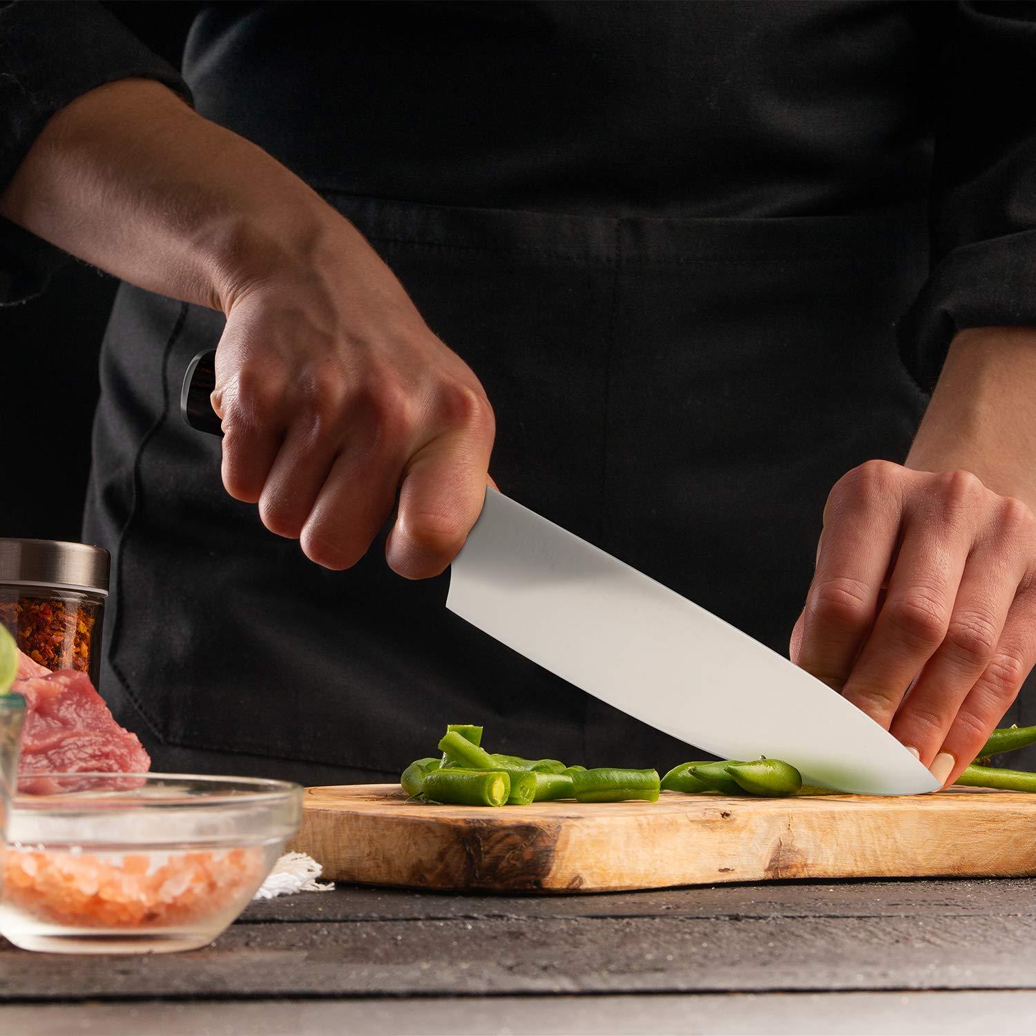 imarku Chef Knife - 8 Inch Home Essentials Sharp Kitchen knife HC Steel Japanese Knife Paring knife, Birthday Gifts for Women/Men, Gifts for Mom/Dad, Kitchen Gadgets with Premium Gift Box - Image 7