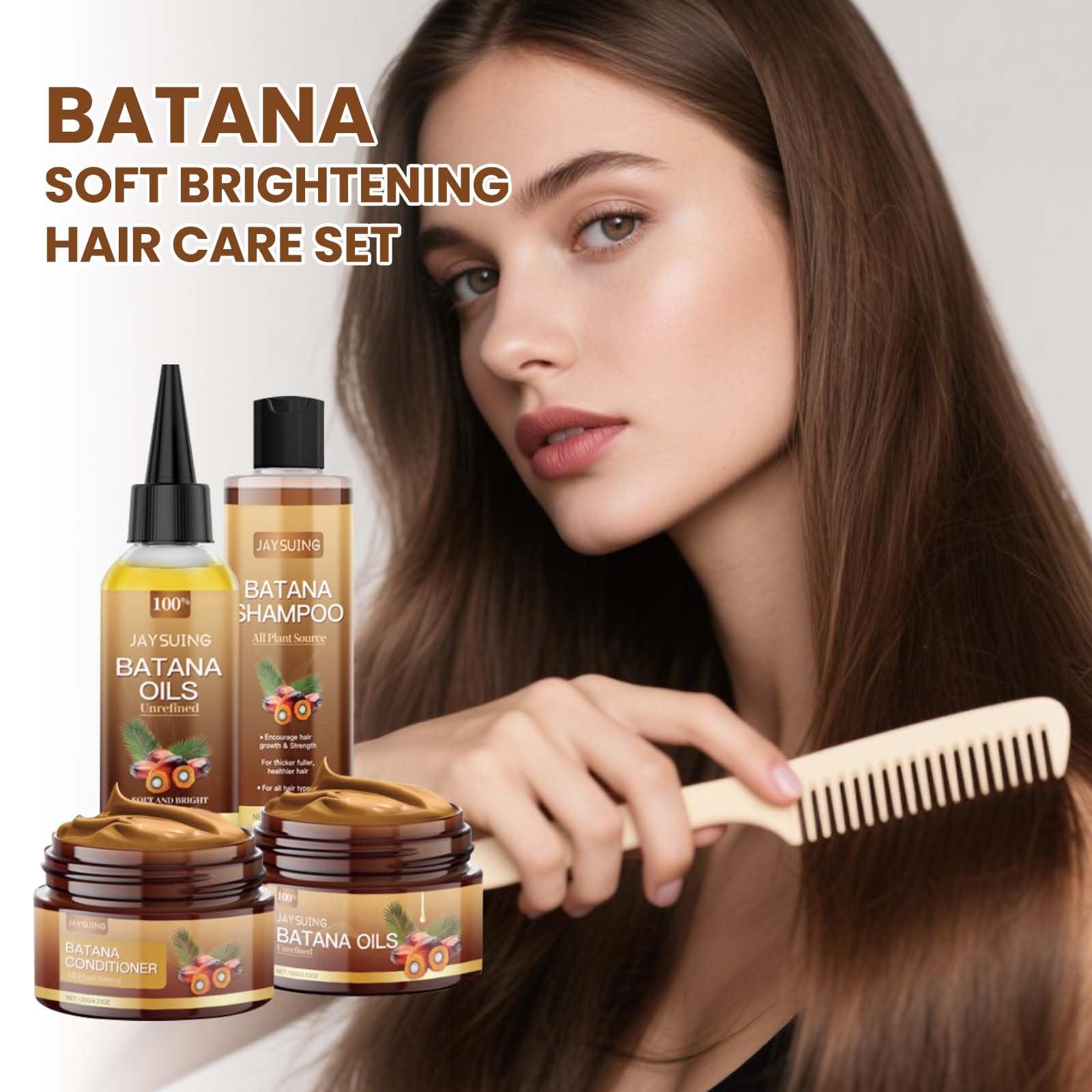 Batana Oil Shampoo and Conditioner Set - Unrefined Batana Mask & Oil for Hair Growth & Loss, Natural Care Set for All Hair Types - Image 6