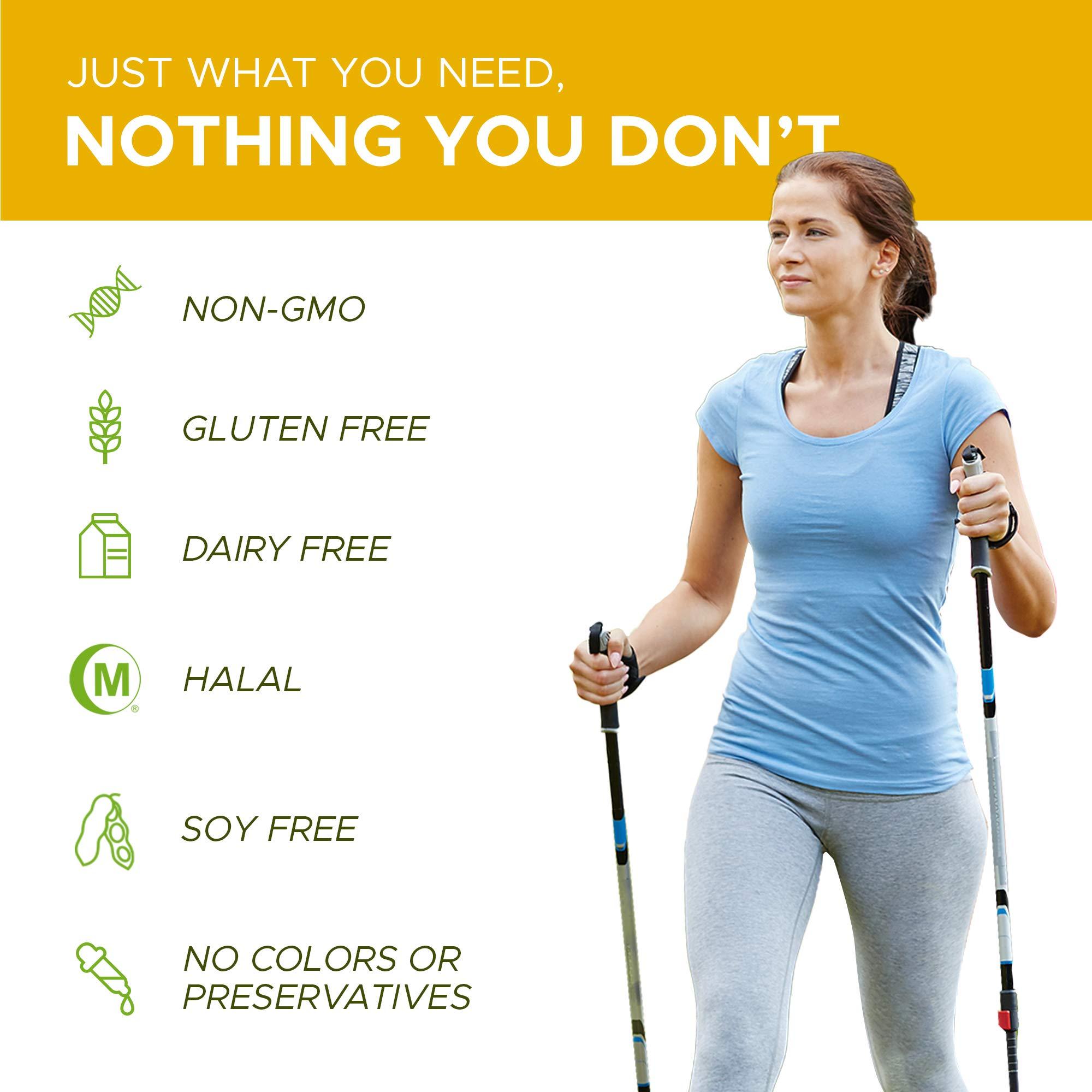 Noor Vitamins Halal Vitamin D, Halal Vitamin D3, 5000 IU Softgels, Supports Bone, Immune & Heart Health, from Safflower Oil to Maximize Absorption, Non-GMO, Gluten Free & Halal (60 Count)… - Image 5