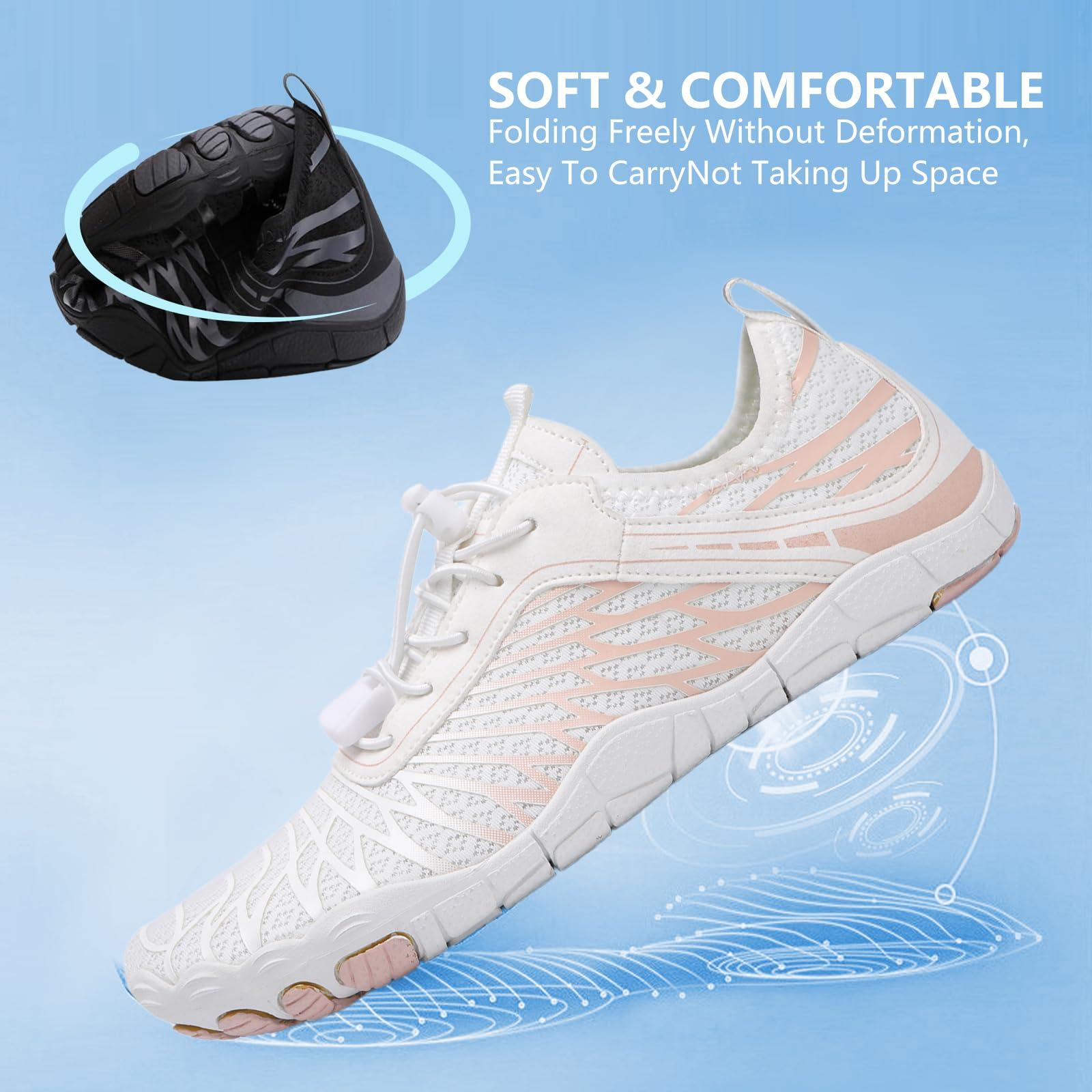 SIOSNETA Hike Barefoot Shoes for Women Men, Breathable Non-Slip Athletic Footwear, Wide Toe Water Shoes for Hiking, Non-Slip Neuropathy Shoes for Women Men, Grounded Comfort wear - Image 5