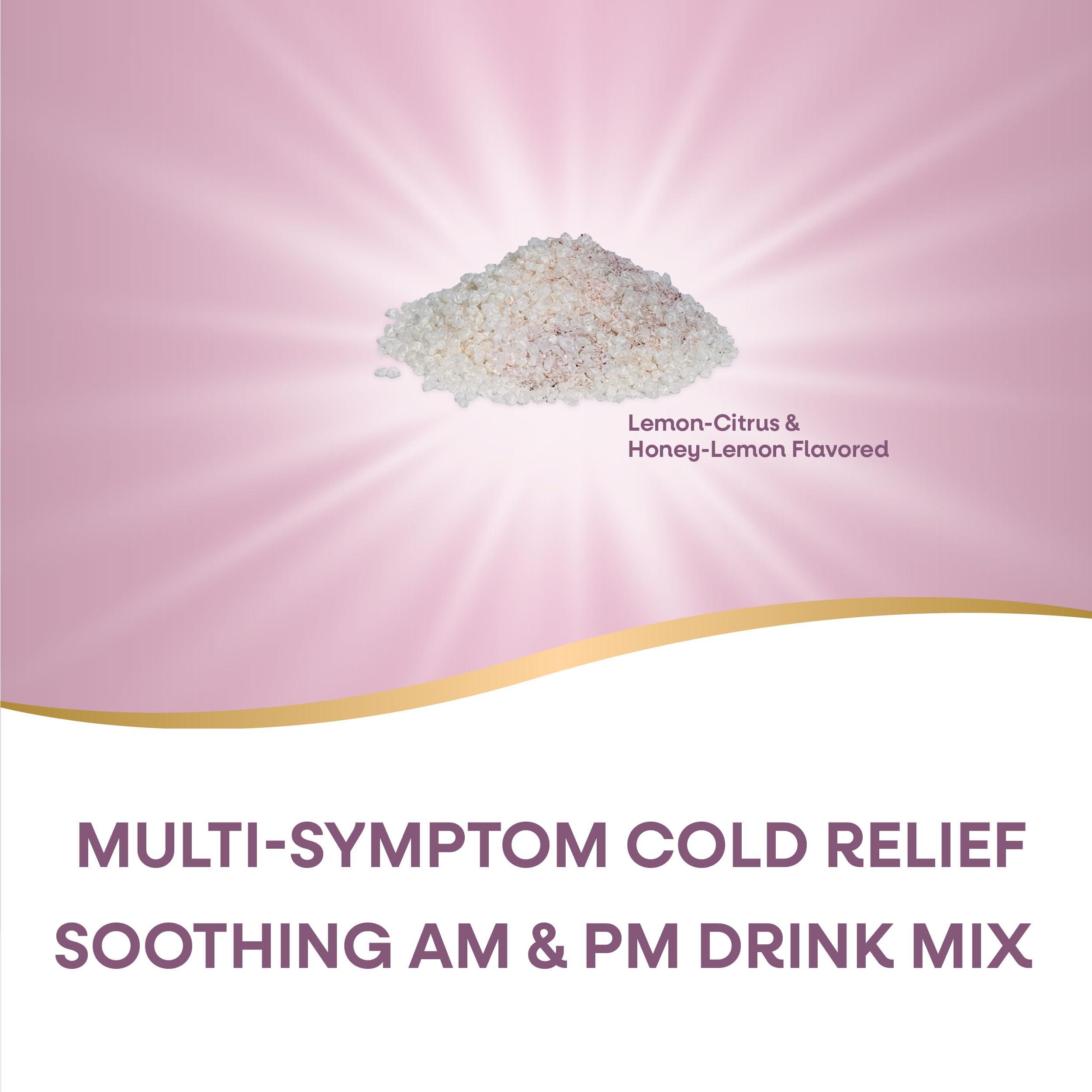 Nature's Way Cold Relief Hot Drink, Umcka, Homeopathic, Clinically Proven Pelargonium Sidoides 1X, for Cough, Congestion, Sore Throat, Stuffy Nose, Day & Night Formula, 12 Packets (Packaging May Vary) - Image 3