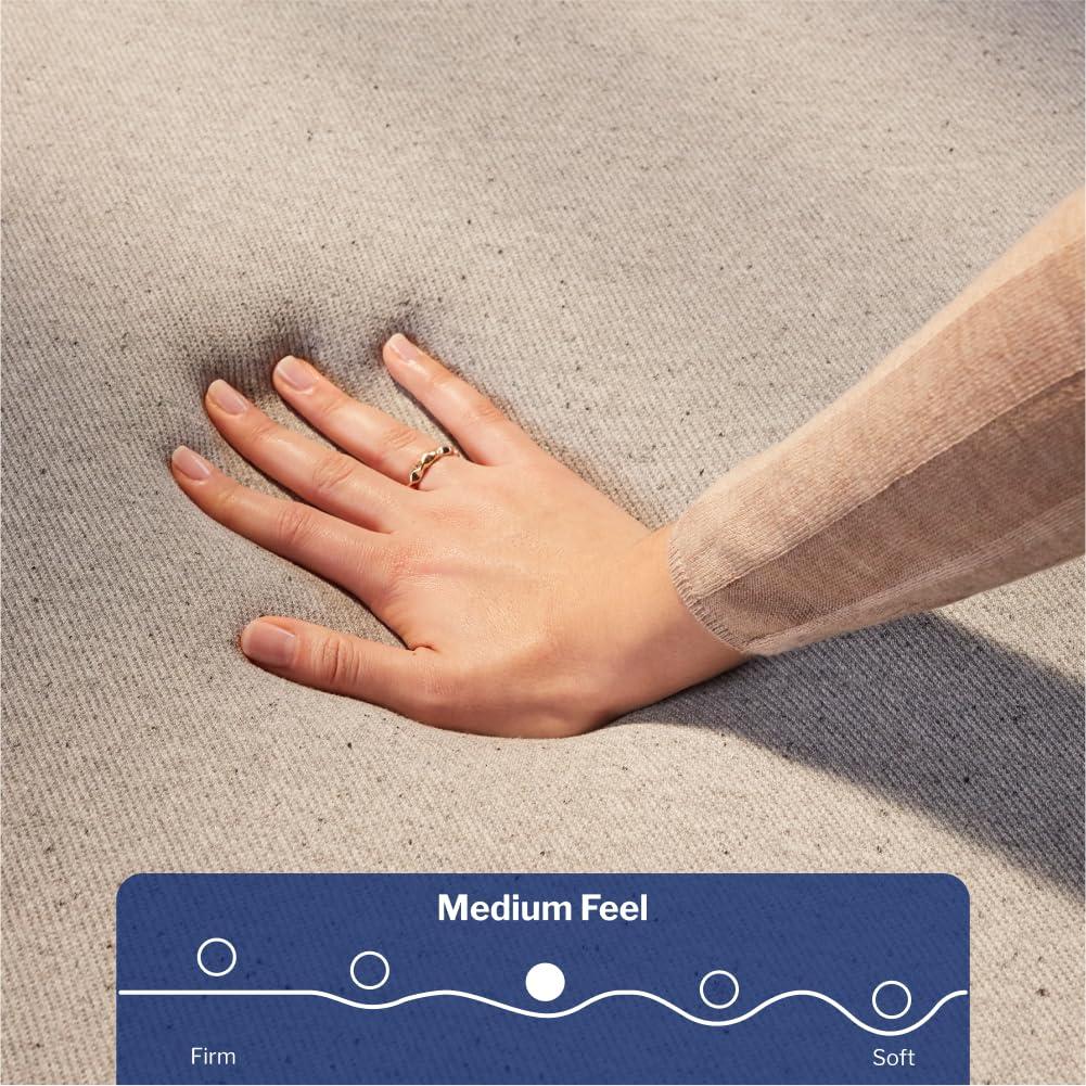 Casper Sleep Element, Medium Firm Mattress, King Size - Memory Foam + Support - 100-Night Trial - CertiPUR-US Mattress, Grey - Image 2