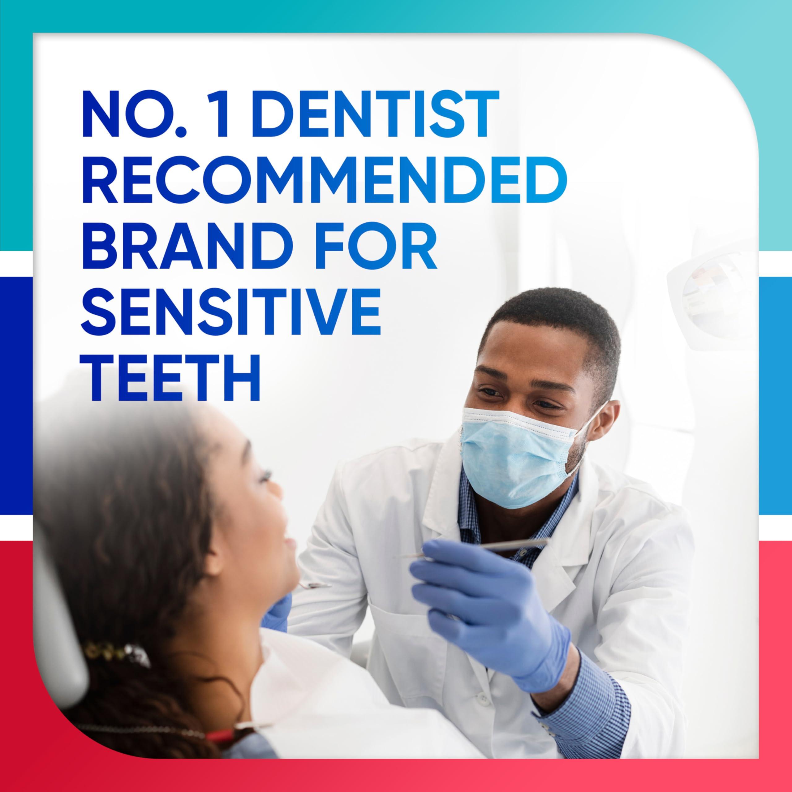 Sensodyne Toothpaste Sensitivity Gum and Enamel, Triple Protection, Refreshing Fluoride Toothpaste, Mint Flavor - 3.4 Ounces x 3 - Image 2