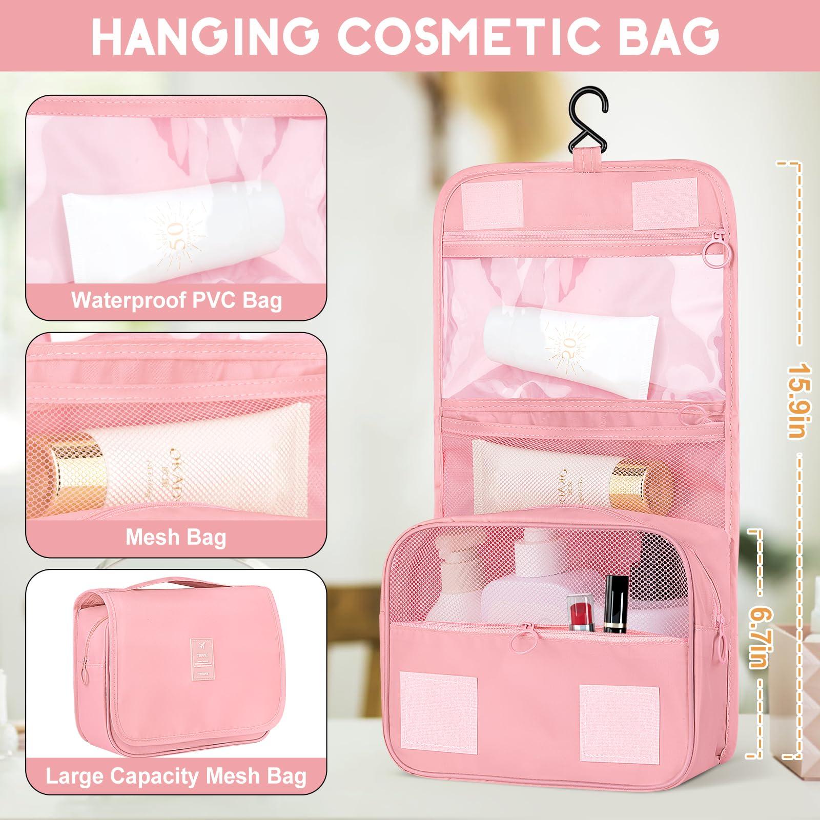 10 Set Packing Cubes for Travel, Luggage Organizer Bags with Hanging Toiletry Bag and Shoe Bag, Travel Packing Cubes for Carry on Suitcase Luggage Accessories Vacation Essentials (Black) - Image 4