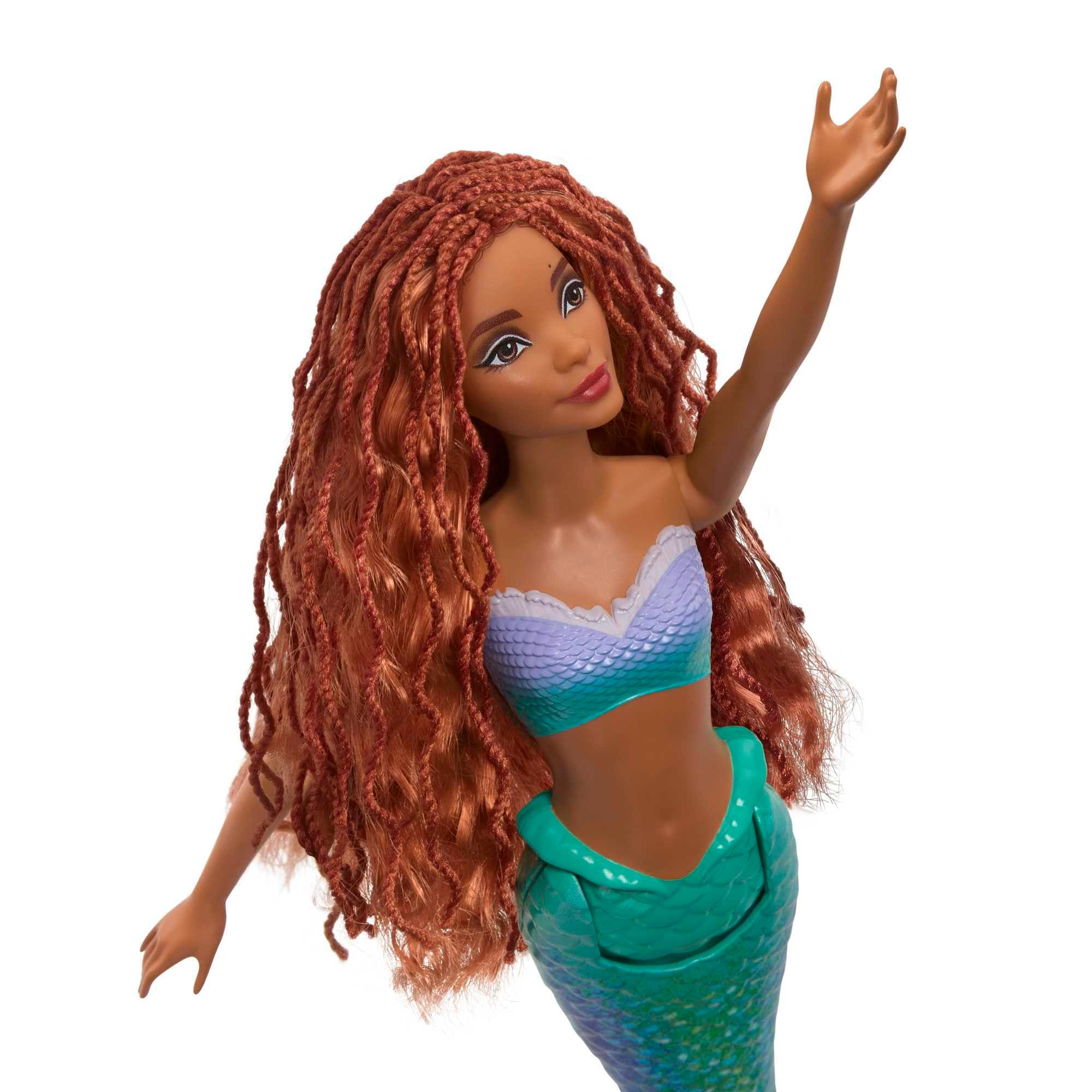 Mattel Disney Toys, Ariel Fashion Doll with Signature Outfit, Inspired by Disney’s The Little Mermaid Movie - Image 3