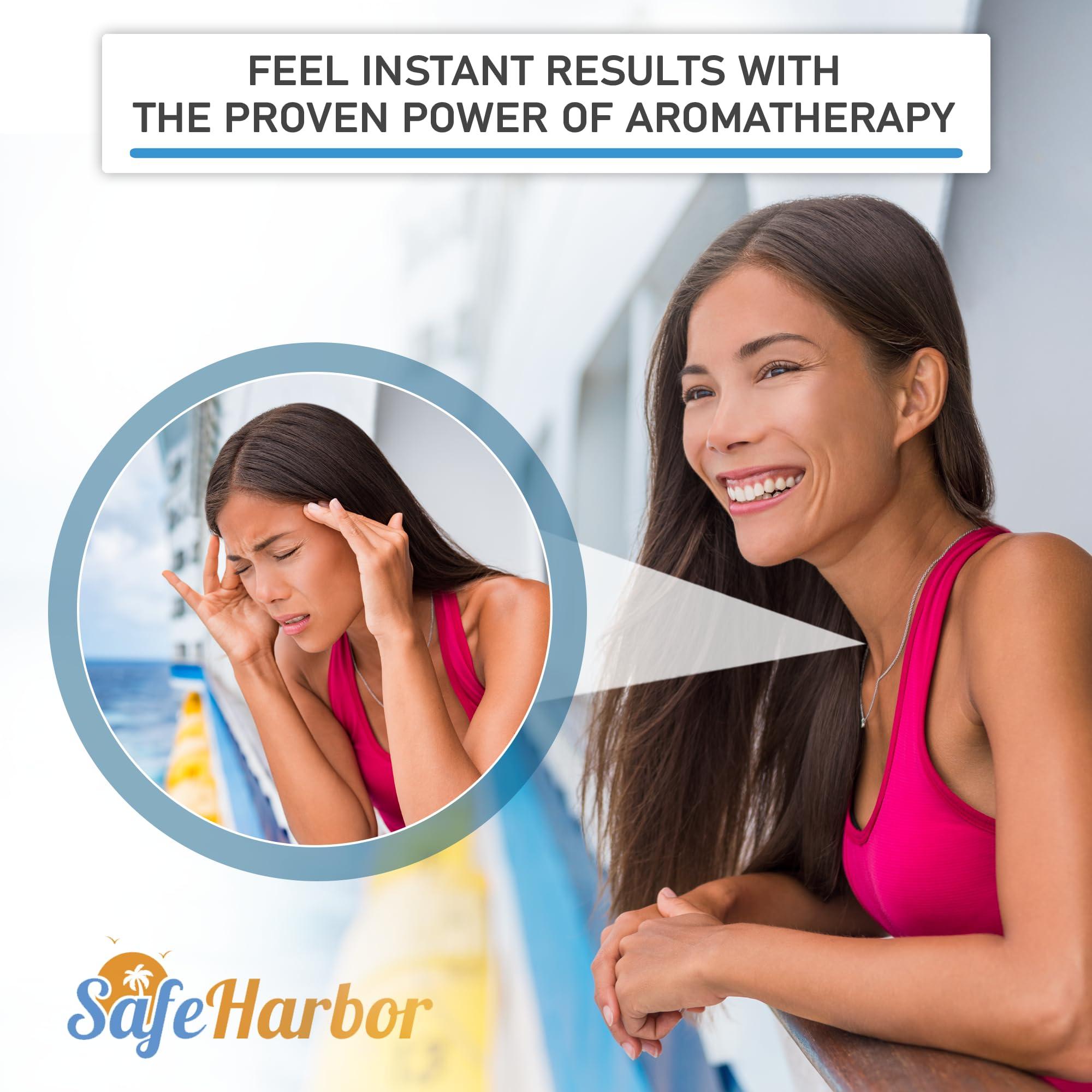SafeHarbor Motion Sickness Relief Roll-On | Anti Nausea Essential Oil for Sea Sickness, Dizzy & Carsick Relief in Children and Adults, Your Cruise Ship Essential | 100% Natural, Drug Free (10 ml) - Image 6