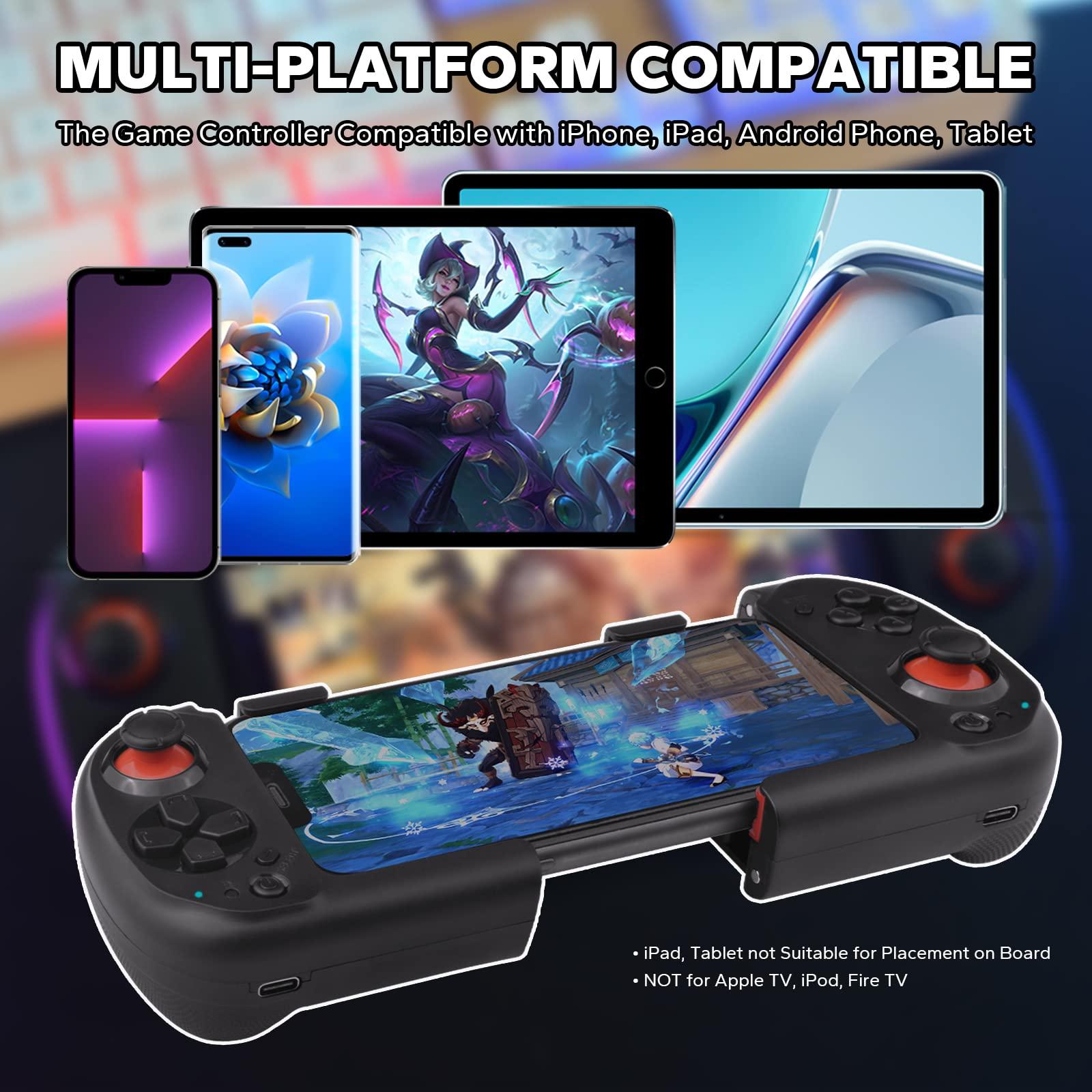 Koiiko Mobile Gaming Controller for iPhone iOS Android PC Wireless Gamepad Joystick for iPhone 15/14/13/12/X, iPad, MacBook, Samsung Galaxy S23/S22/S21/S20, TCL, Magnetic Storage, Pocket Size, Call of Duty - Direct Play - Image 6