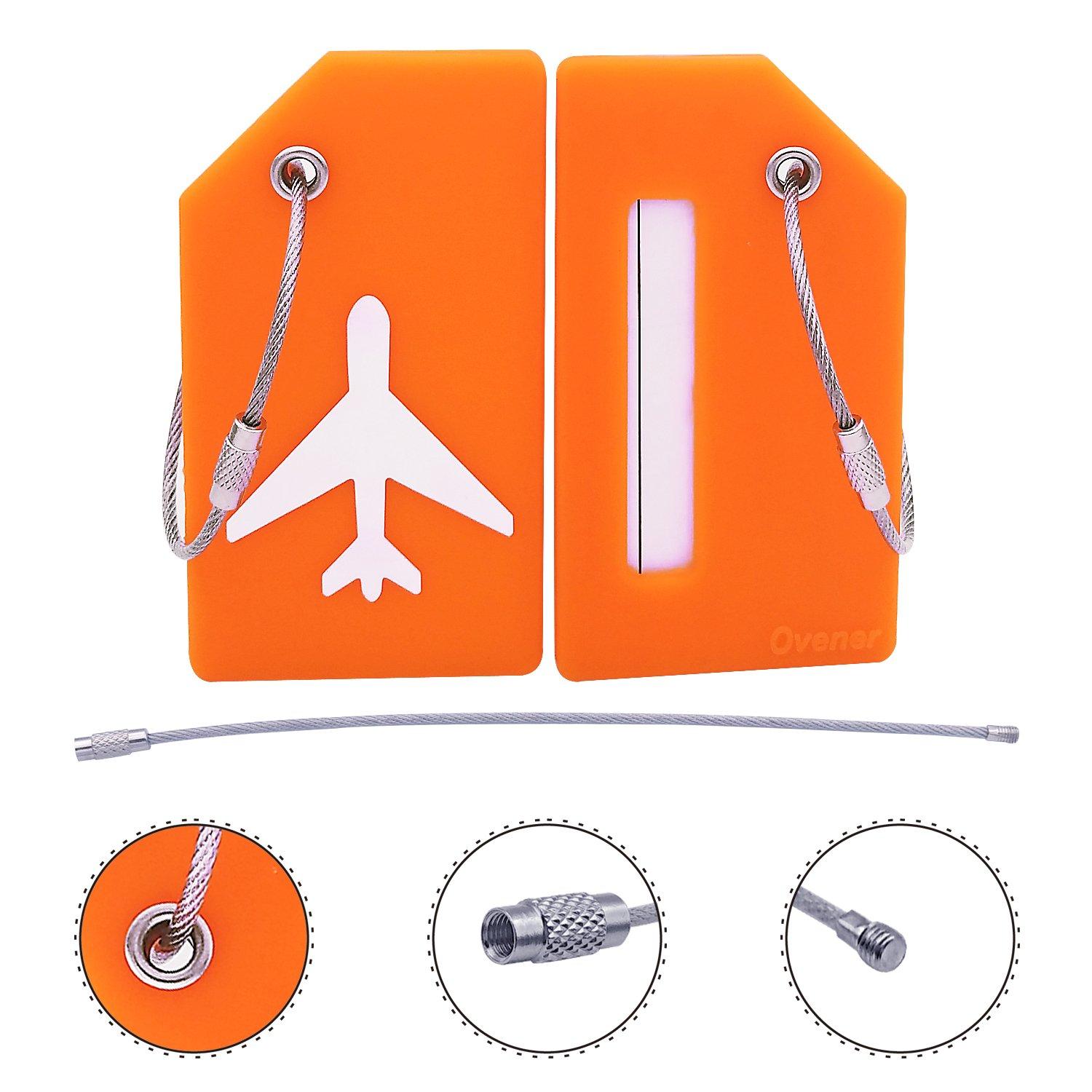 Silicone Luggage Tag with Name ID Card Perfect to Quickly Spot Luggage Suitcase - Image 4