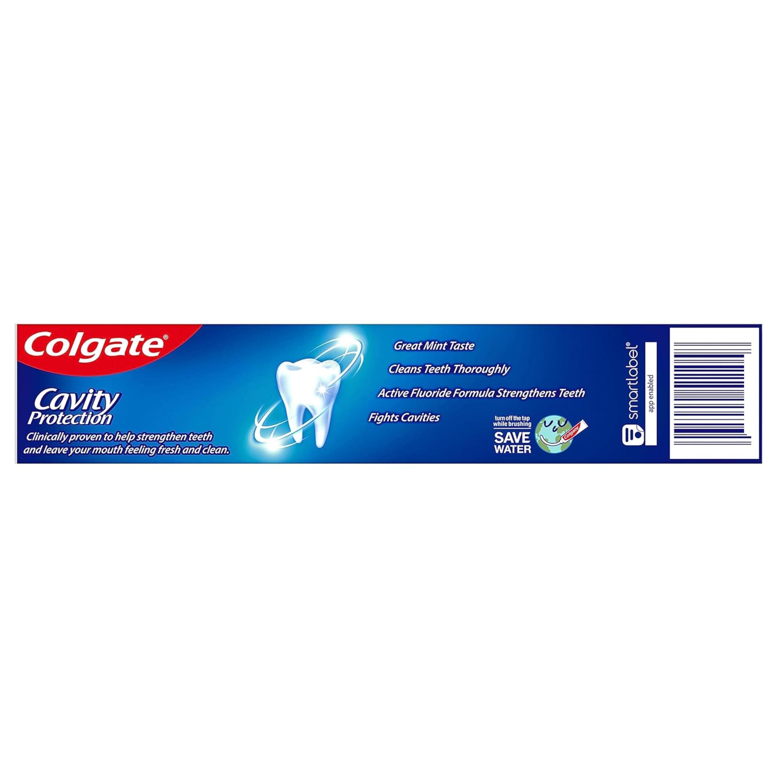 Colgate Cavity Protection Toothpaste with Fluoride - 2.5 ounce + 60% Free - 2 Pack - Image 3