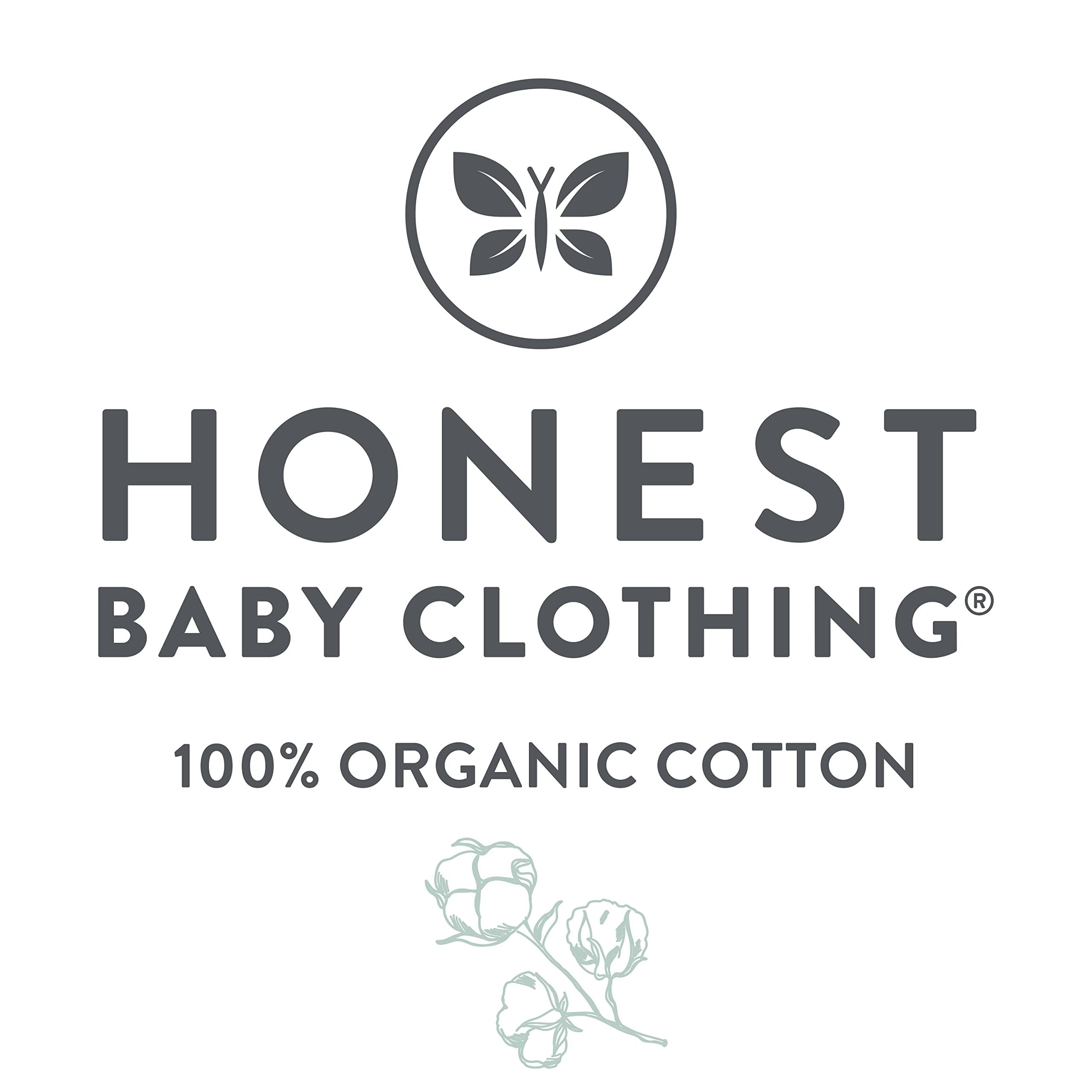 HonestBaby Multipack Short Sleeve T-Shirt Tee 100% Organic Cotton Infant Baby, Toddler, Little Kids Boys, Girls, Unisex - Image 4