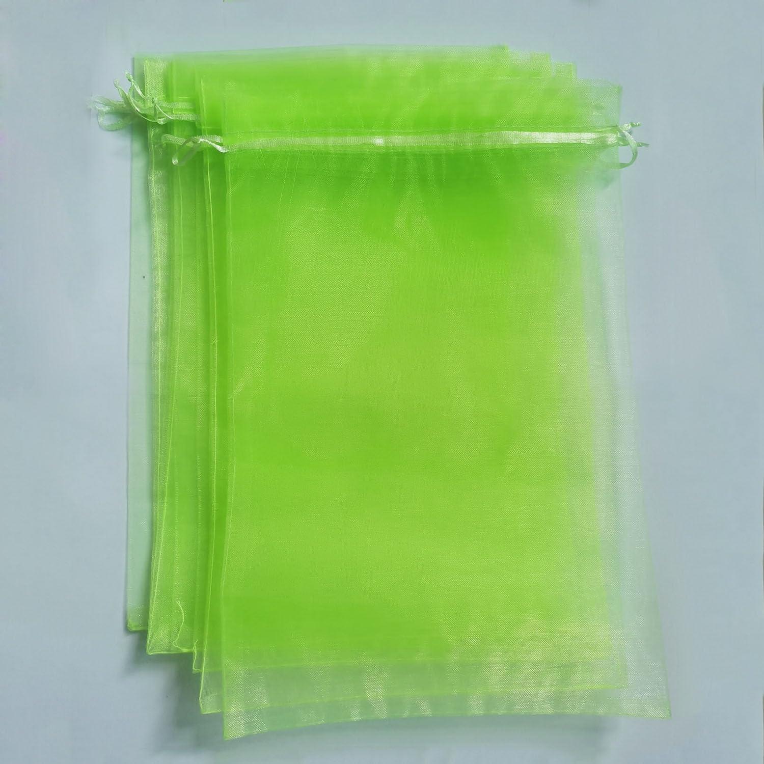 Fruit Protection Bags 100 Pack–Mesh Bags for Fruit Trees, Breathable Garden Fruit Protection Bags with Drawstring– Reusable Fruit Nets(4"*6") - Image 5