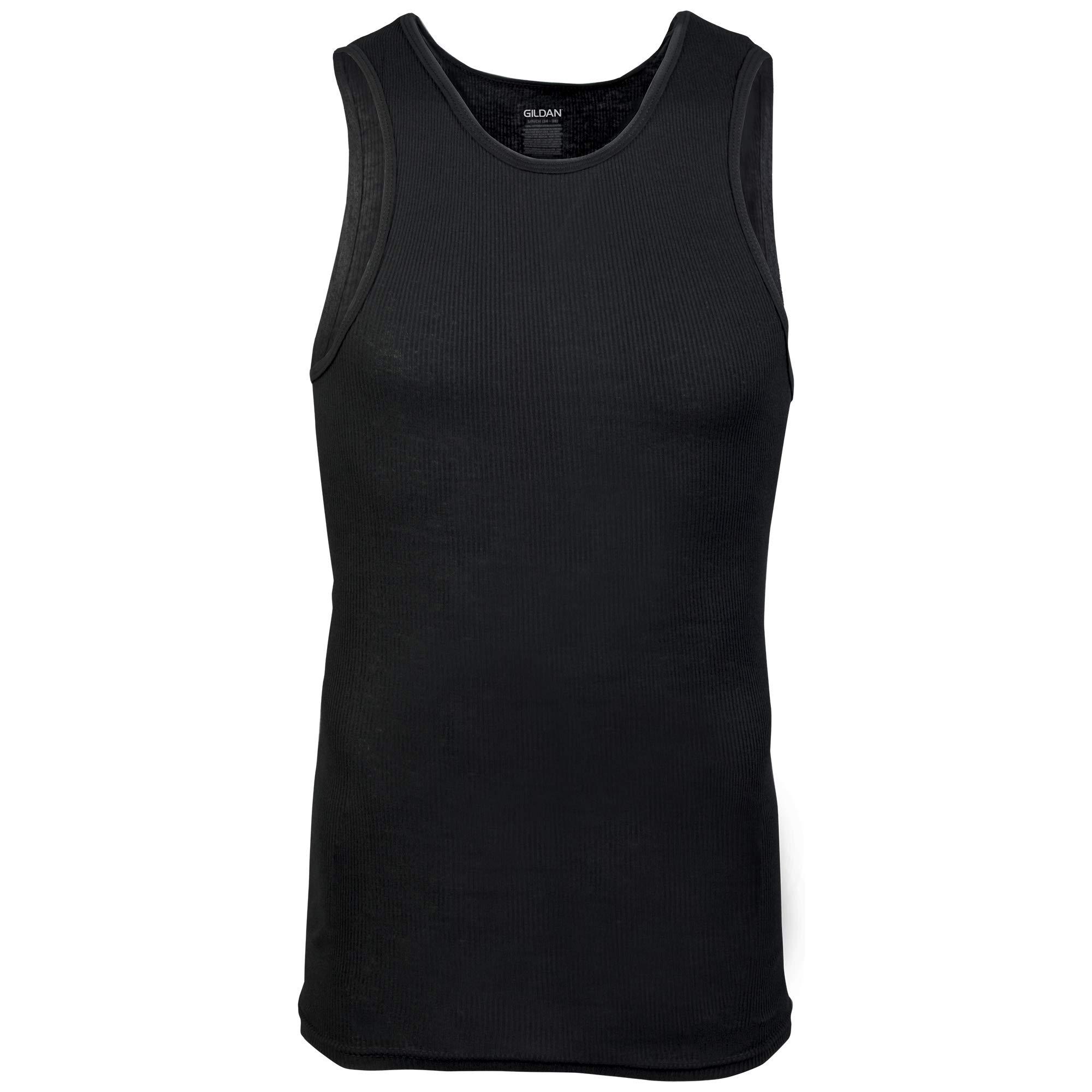 Gildan Men's A-Shirt Tanks, Multipack, Style G1104 - Image 4