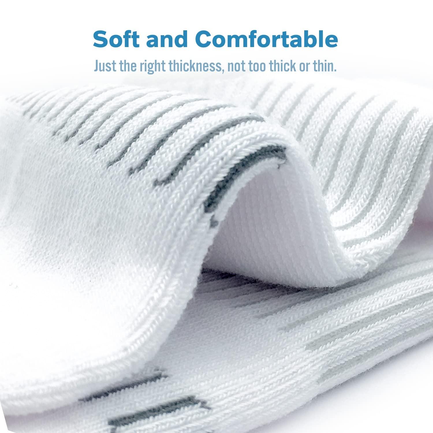 BERING Women's Athletic Running Cushioned Ankle Socks (6 Pairs) - Image 2