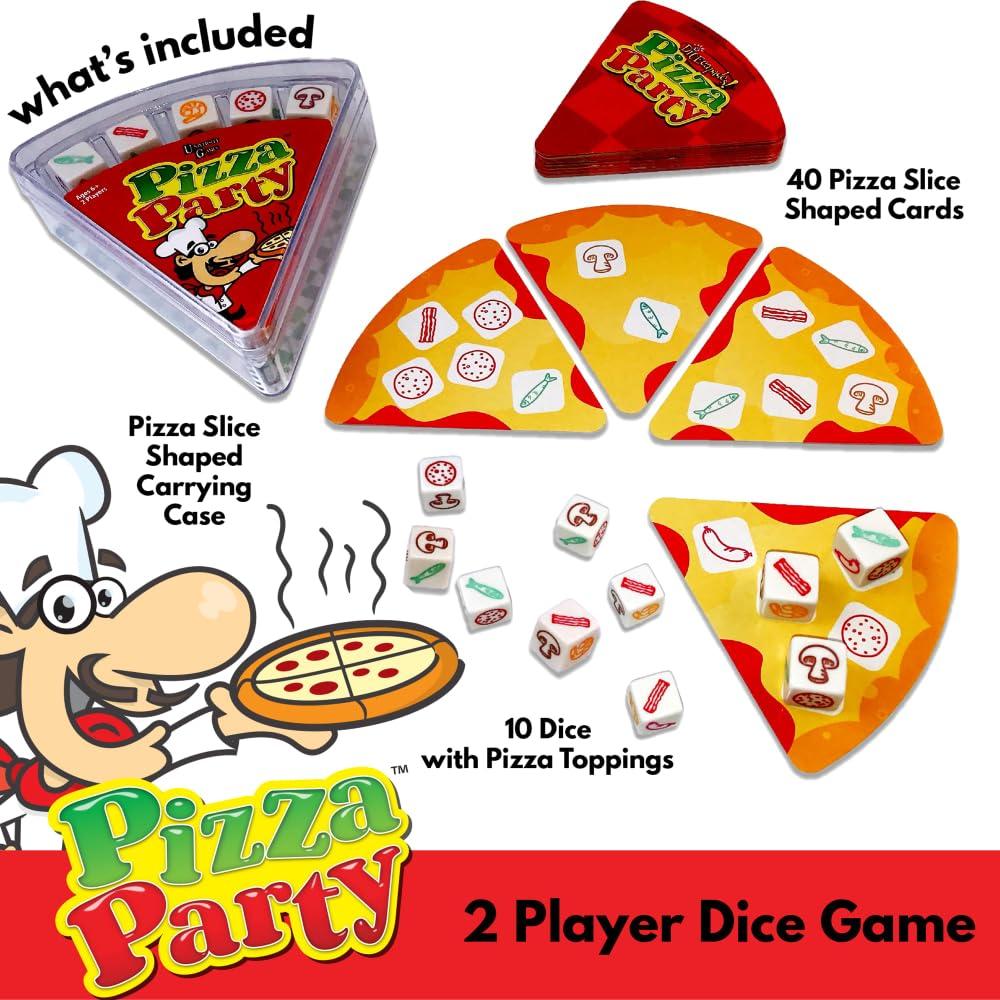 University Games, Pizza Party Dice Game, Dice Game for Kids and Families, Ages 6+ - Image 4