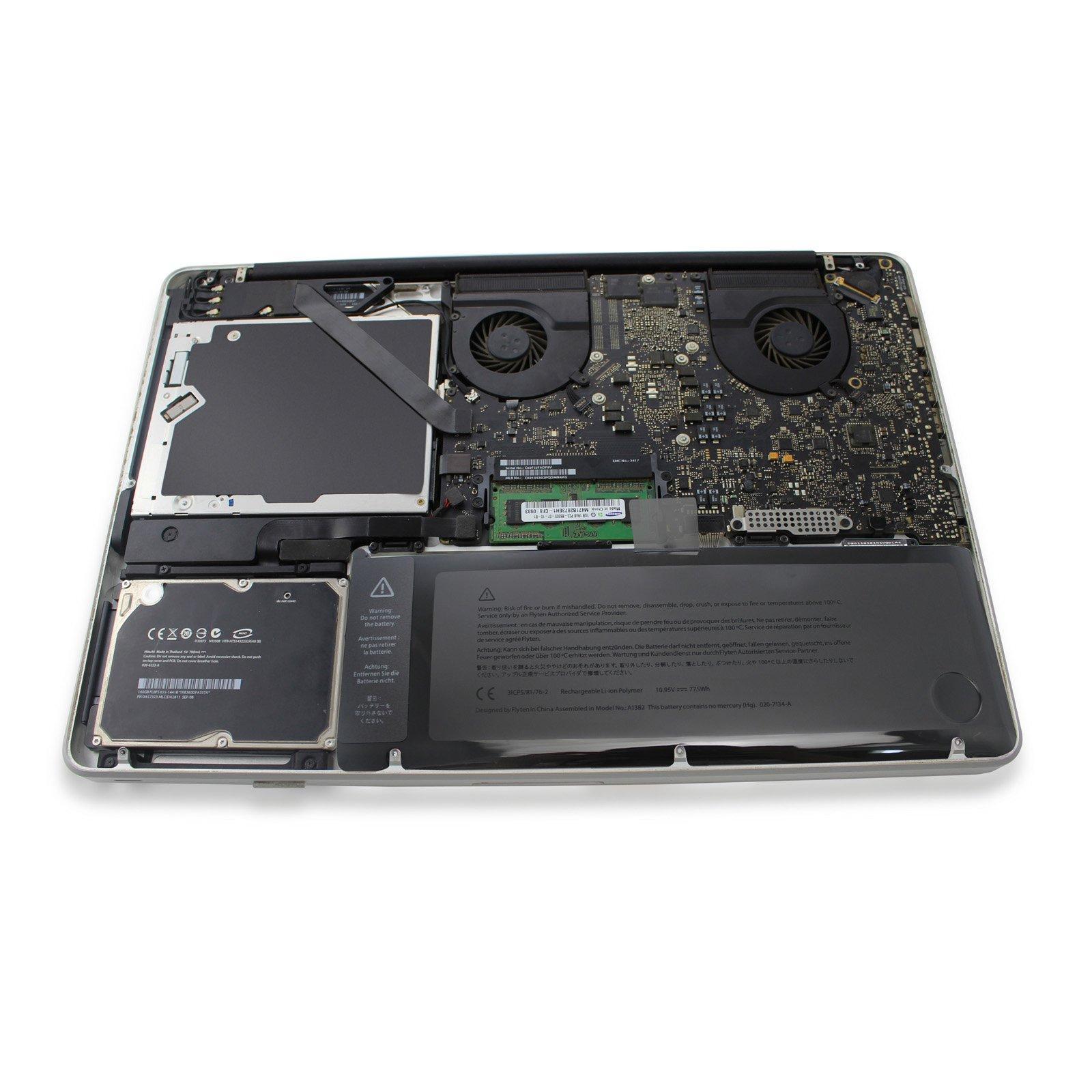 AN·GWEL A1382 Laptop Battery for MacBook Pro 15 inch (only for Early/Late 2011, Mid 2012) A1286 MC721LL/A MC723LL/A 661-5844 020-7134-A[10.95V 77.5WH] - Image 6