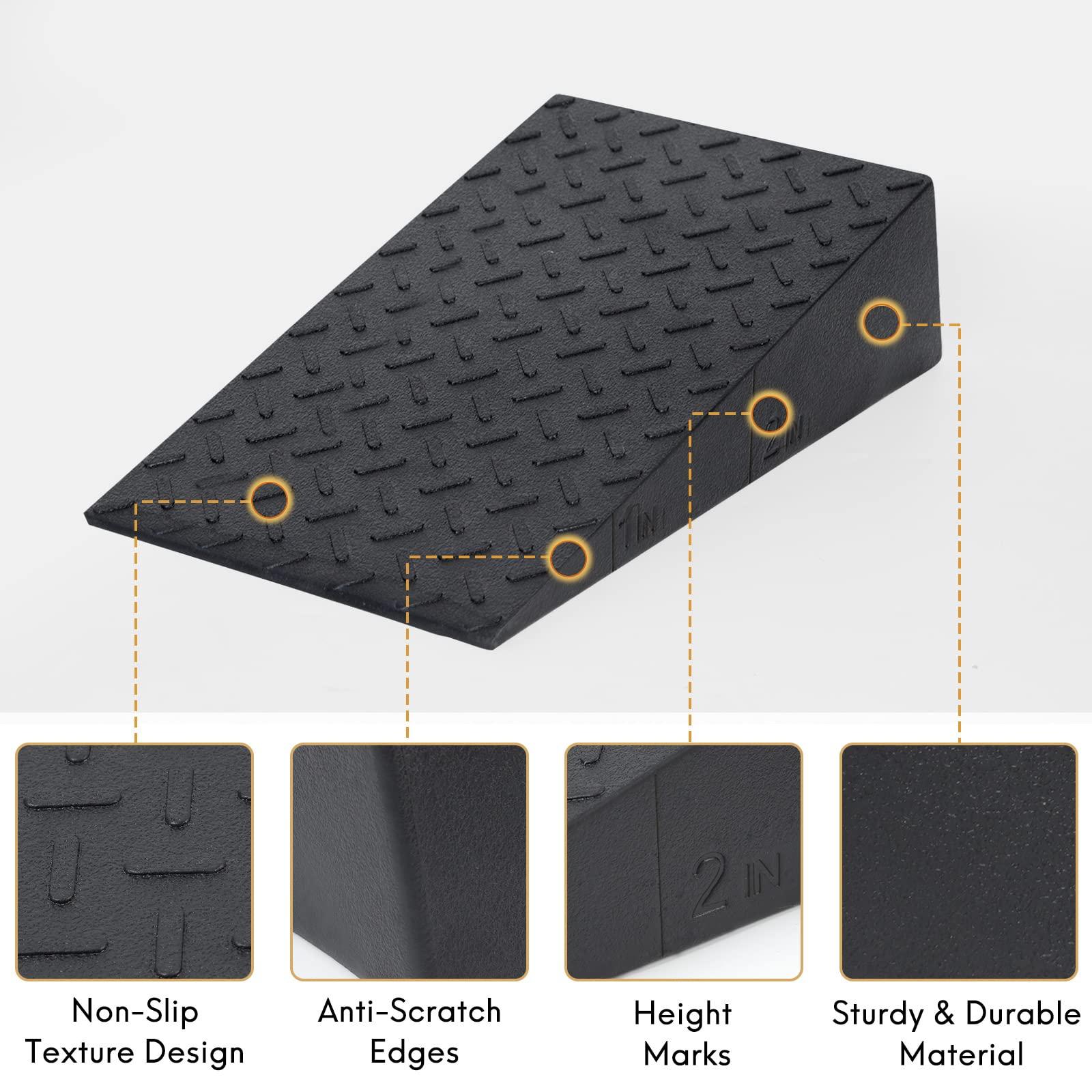 Squat Wedge – Slant Board for Squats Non-Slip Squat Wedge Blocks Improve Squat and Strength Performance Calf Stretcher for Physical Therapy Foot Stretcher - Image 6