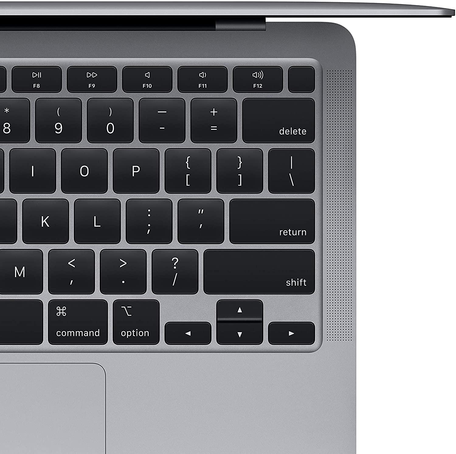 Early 2020 Apple MacBook Air with 1.1GHz Intel Core i3 (13-inch, 8GB RAM, 256GB SSD Storage) (QWERTY English) Space Gray (Renewed) - Image 4